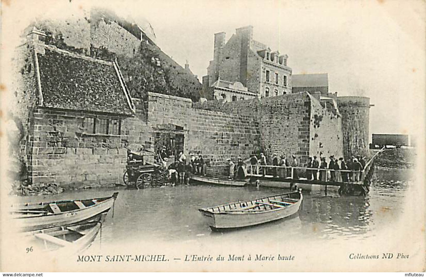 50* MONT ST MICHEL   Entree A Maree Haute    RL03,1306 - Le Mont Saint Michel