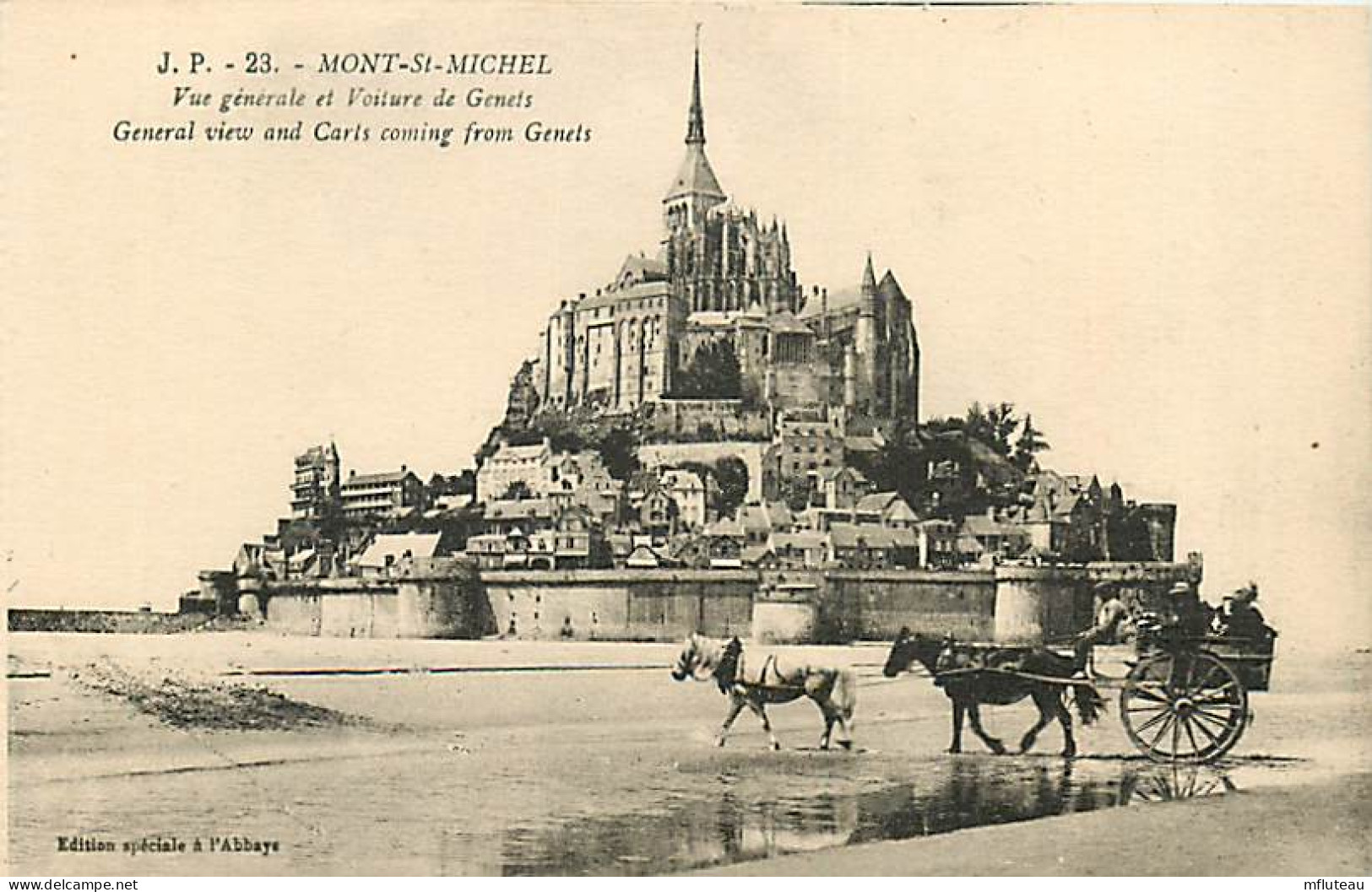 50* MONT ST MICHEL   Voiture De Genets    RL03,1237 - Le Mont Saint Michel