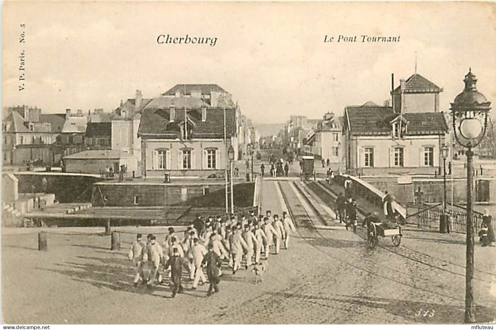 50* CHERBOURG  Le Pont Tournant  - Militaires  RL03,1223 - Cherbourg