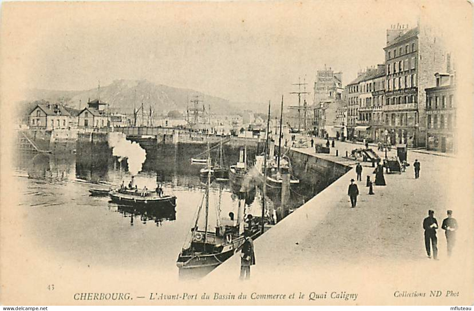 50* CHERBOURG   Bassin De Commerce  RL03,1212 - Cherbourg