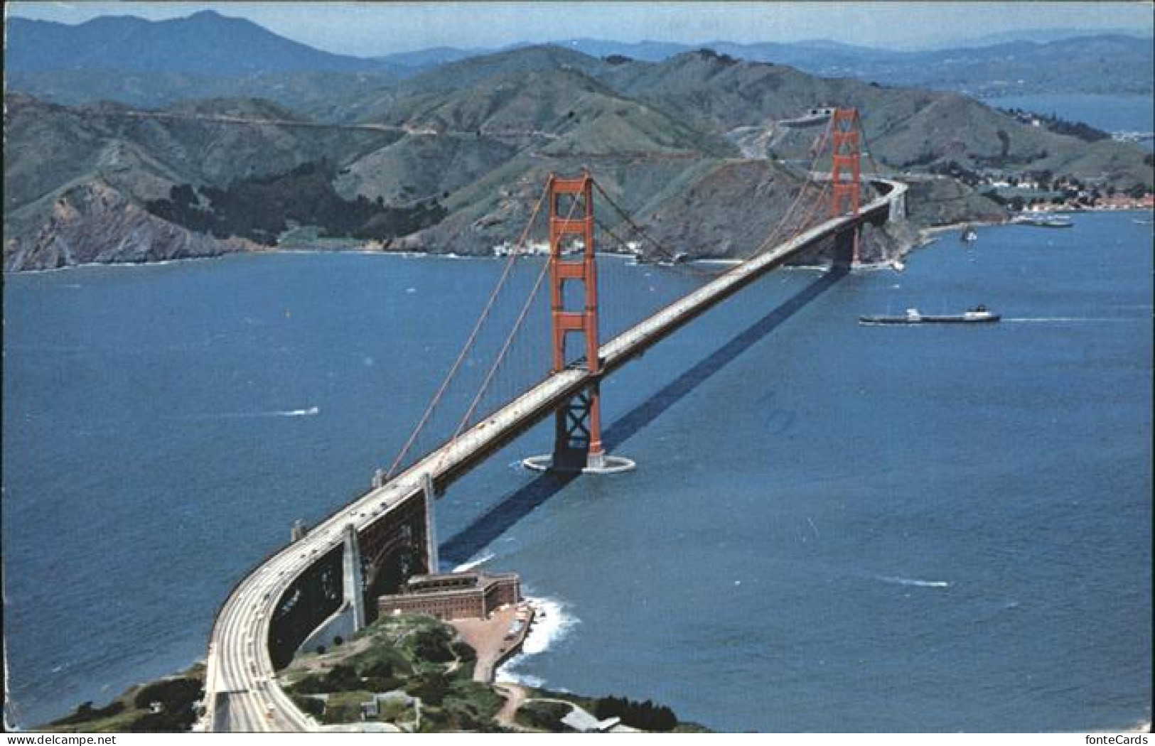 11491574 San_Francisco_California Golden Gate Bridge Aerial View - Other & Unclassified