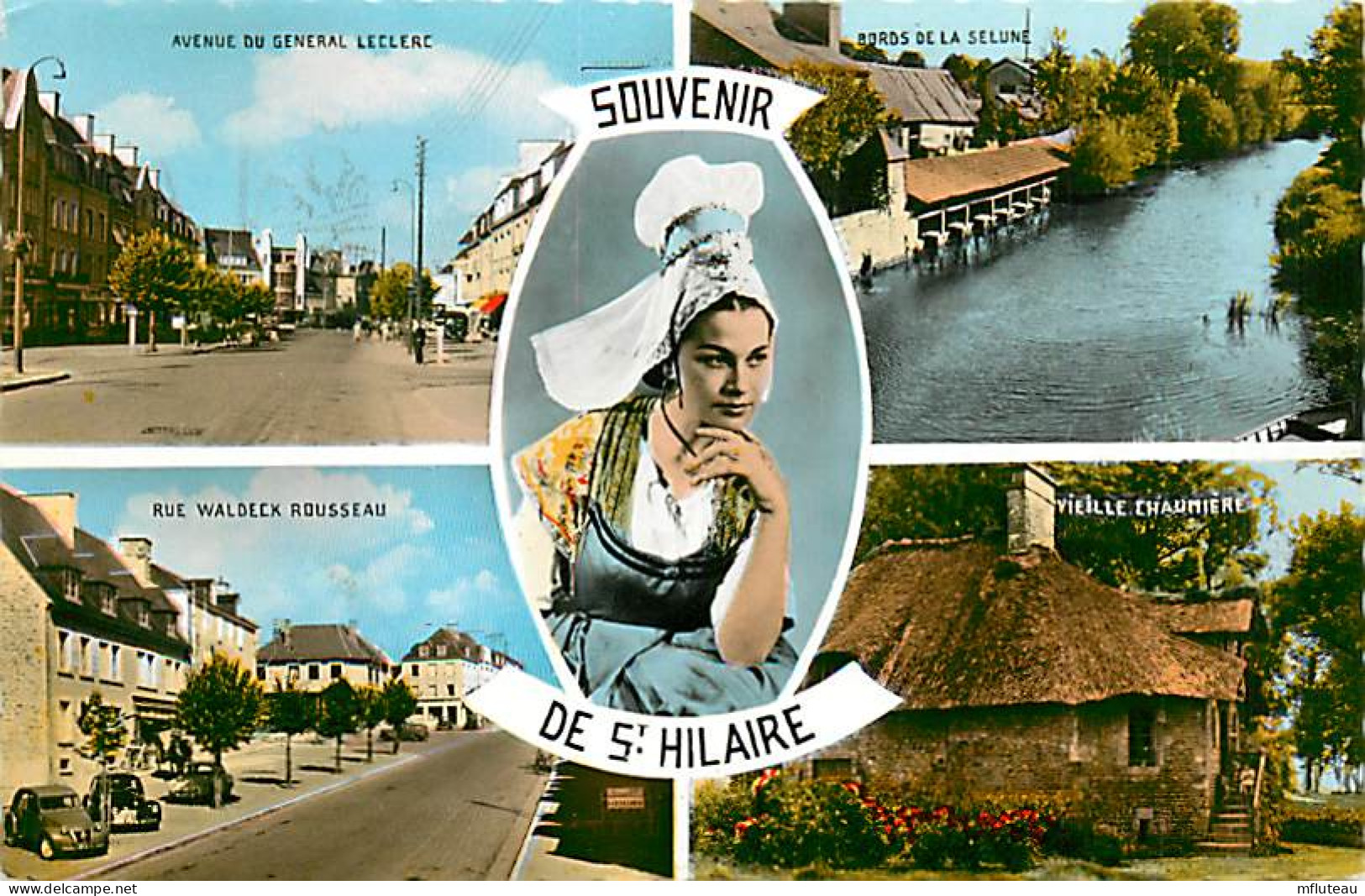 50* ST HILAIRE  DU HARCOUET  Multivues  CPSM(9x14cm)   RL03,1159 - Saint Hilaire Du Harcouet