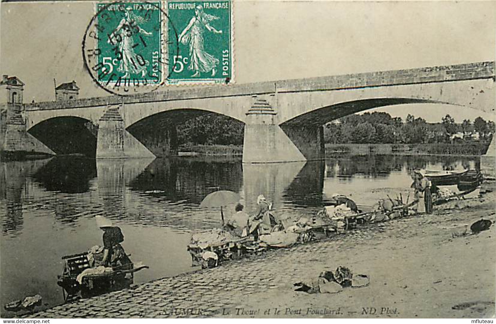 49* SAUMUR  Pont Fouchard  Laveuses    RL03,1065 - Saumur