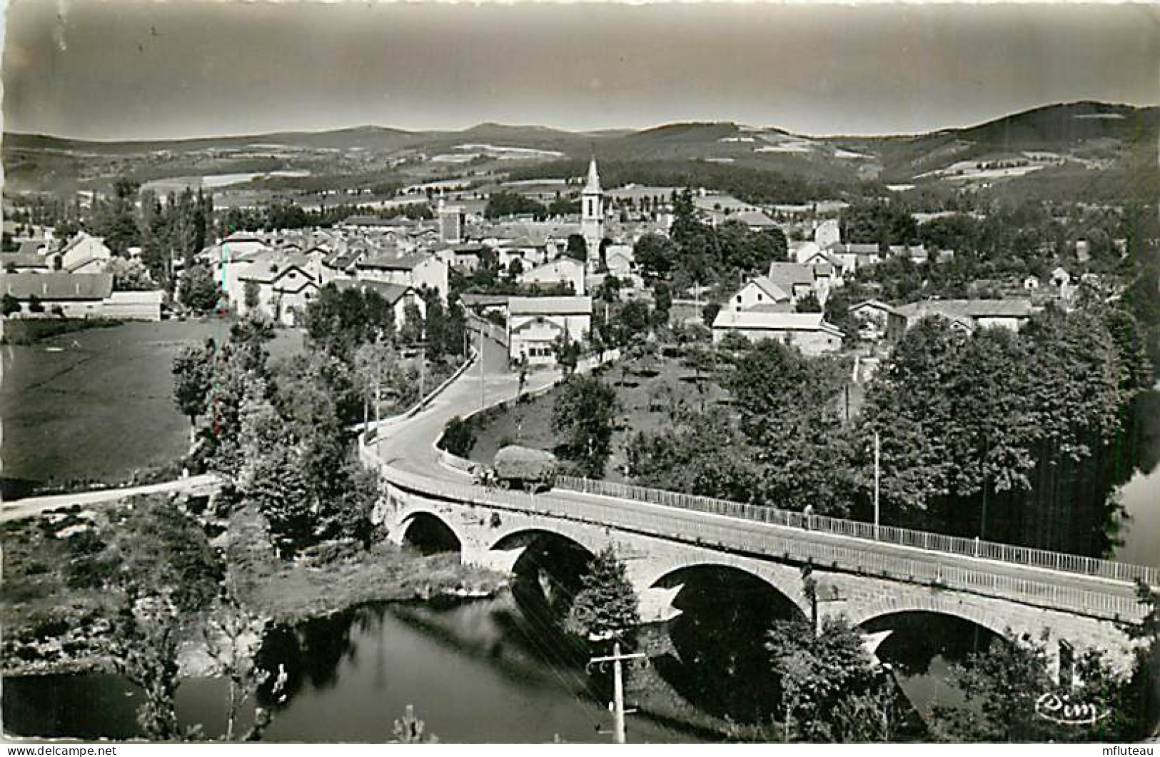 48* LE MALZIEU VILLE  Pont CPSM(9x14cm)   RL03,1032 - Other & Unclassified