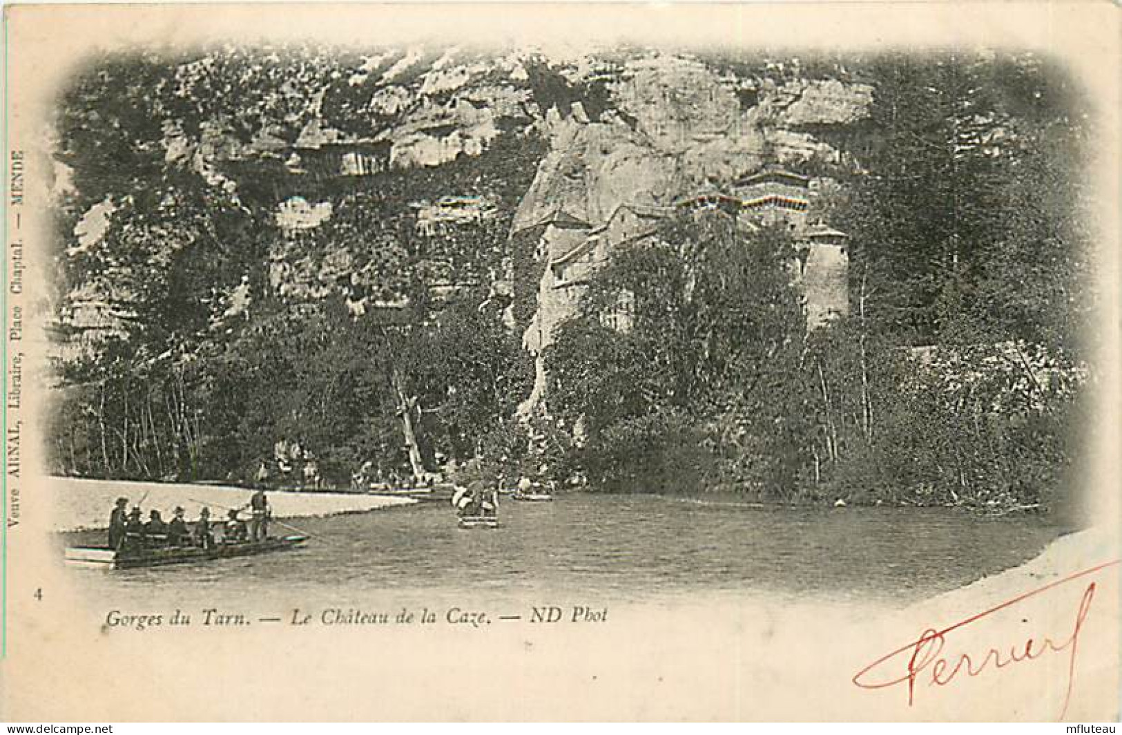 48* GORGES DU TARN Chateau De La Caze    RL03,1020 - Gorges Du Tarn