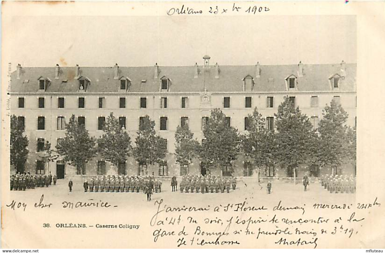45* ORLEANS Caserne Coligny  RL03,0839 - Barracks