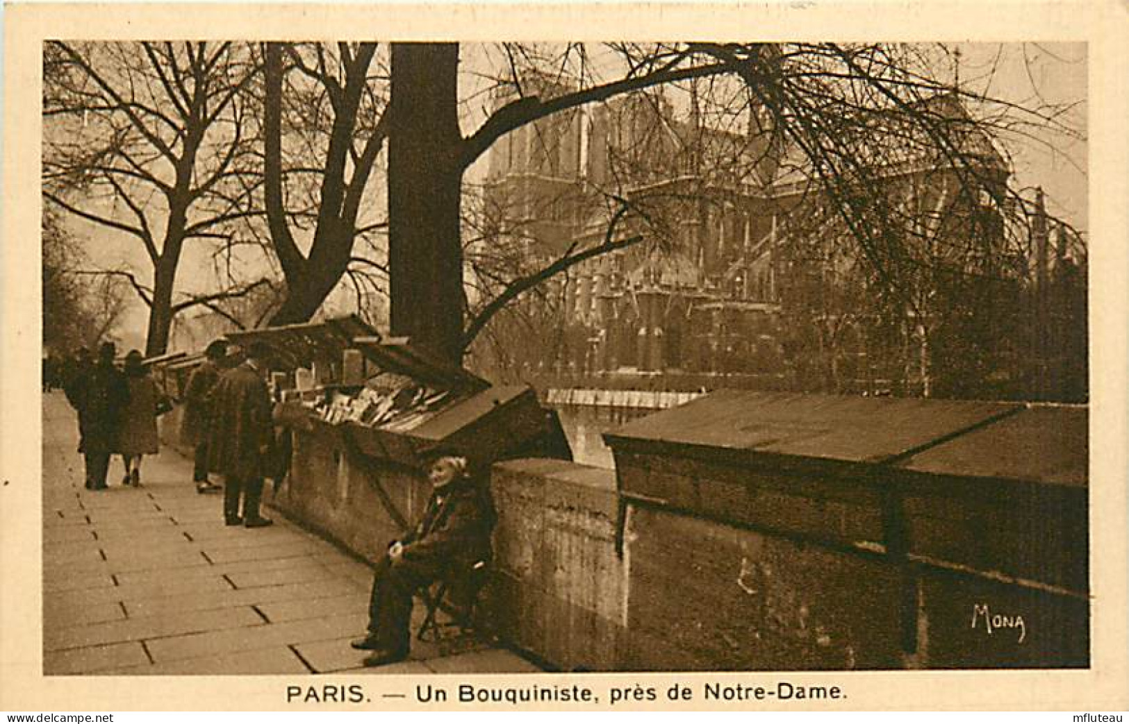 75* PARIS 4e  Bouquinistes Pres Notre Dame     RL04 .0420 - Paris (04)