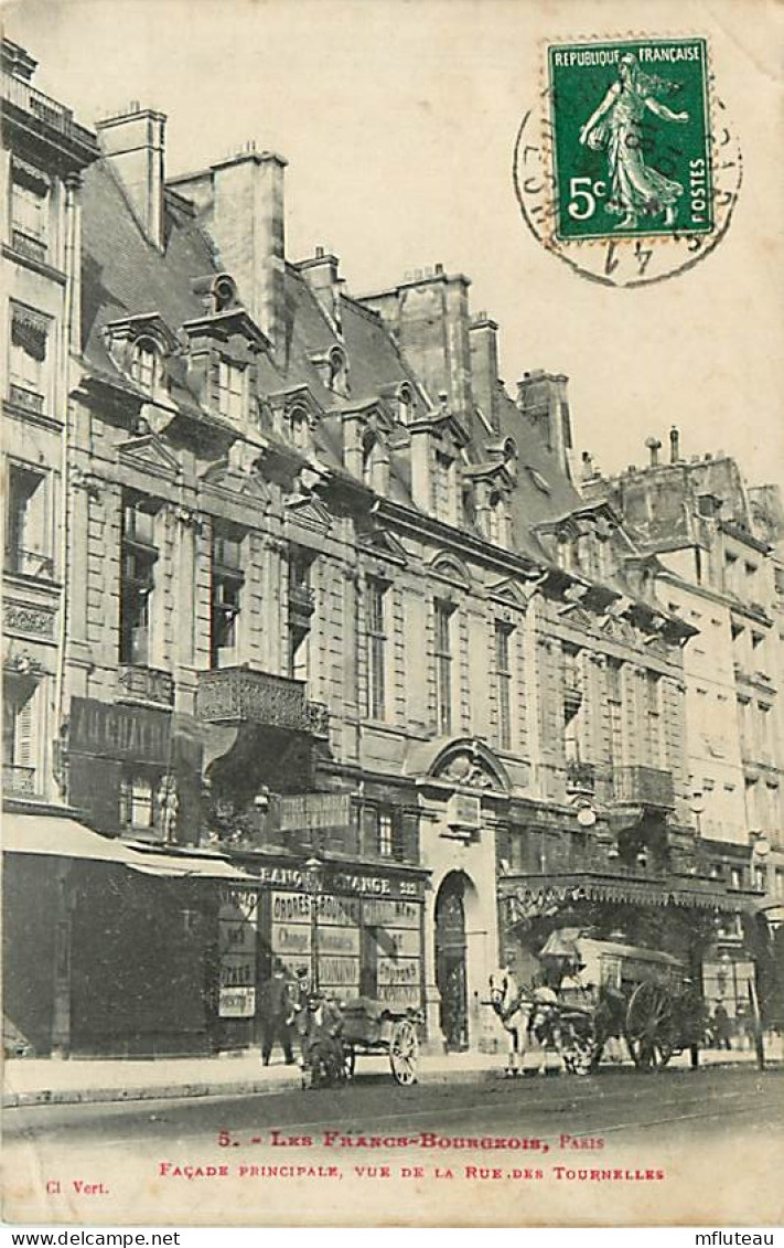 75* PARIS 3e   Les « francs Bourgeois »  Rue Des Tournelles   RL04 .0405 - Paris (03)