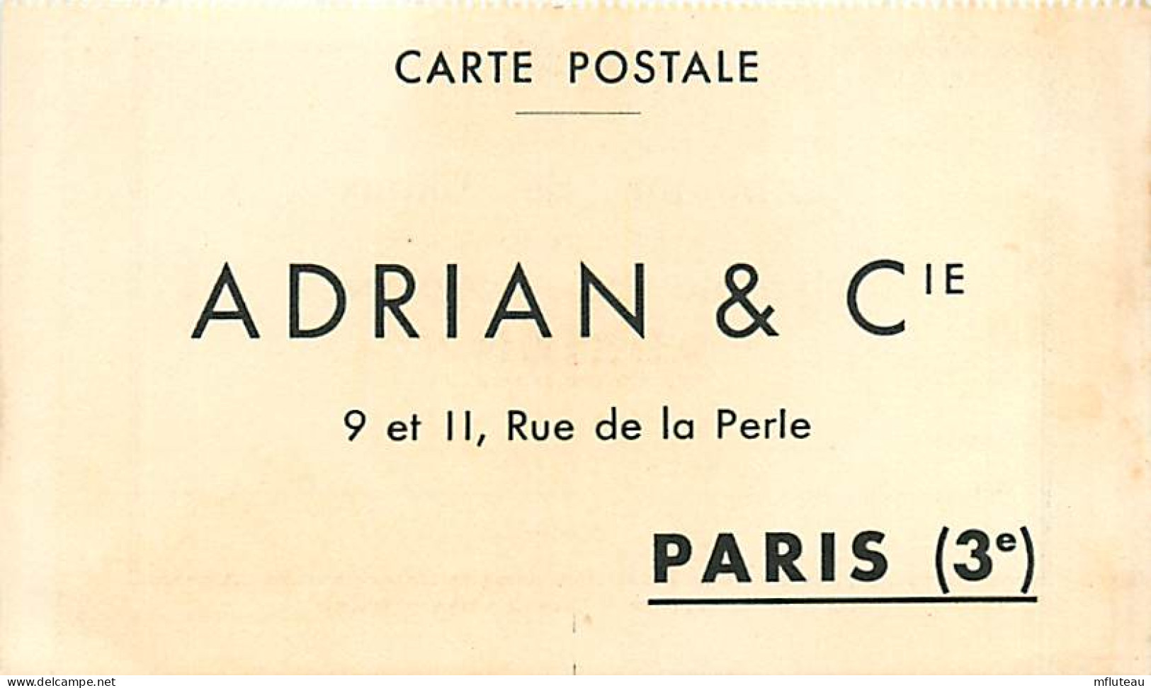 75* PARIS 3e   ADRIAN Et CIE « hydrate De Magnesie »    RL04 .0364 - Health