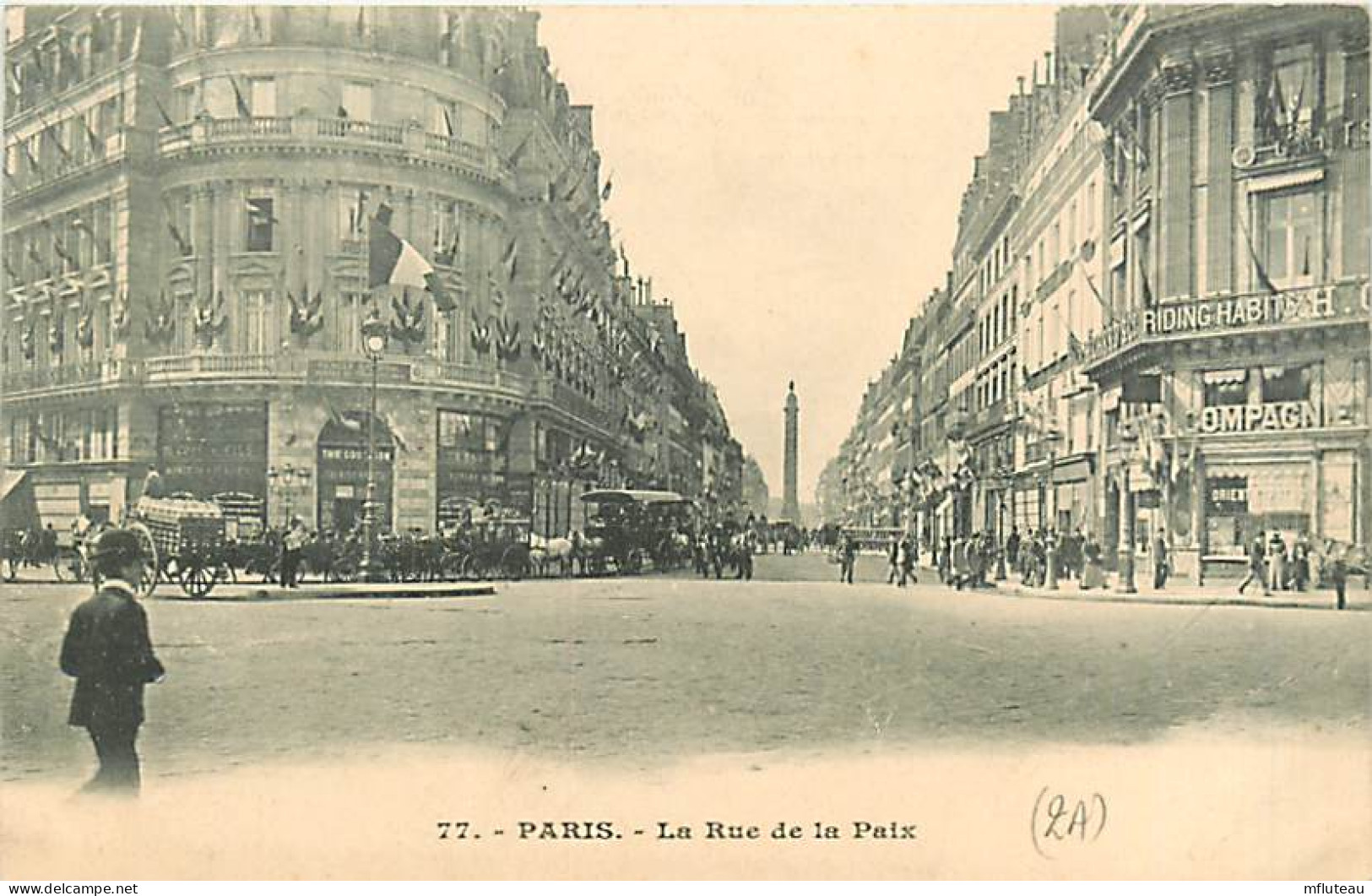 75* PARIS 2e   Rue De La Paix     RL04 .0273 - District 02