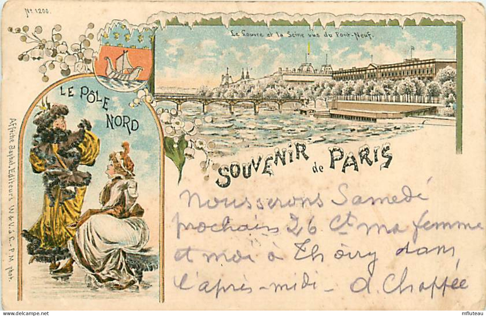 75* PARIS 1er   Souvenir  Pont Neuf   RL04 .0157 - Distrito: 01