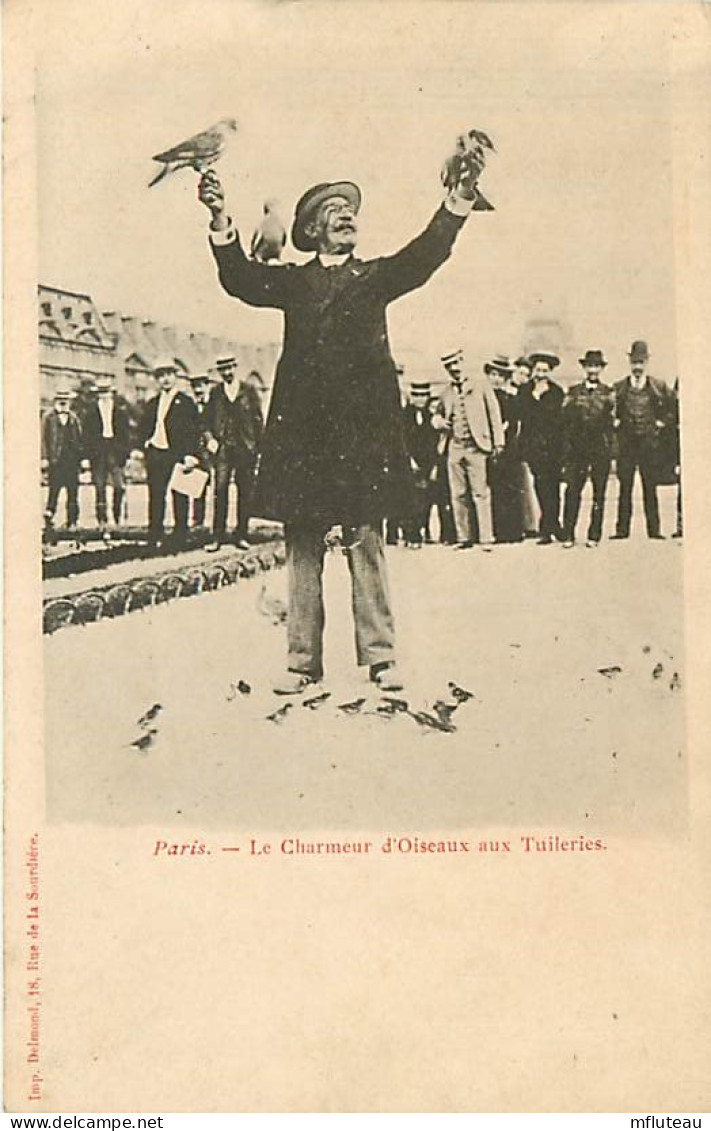 75* PARIS 1er   Tuileries Charmeur D Oiseaux   RL04 .0150 - Paris (01)