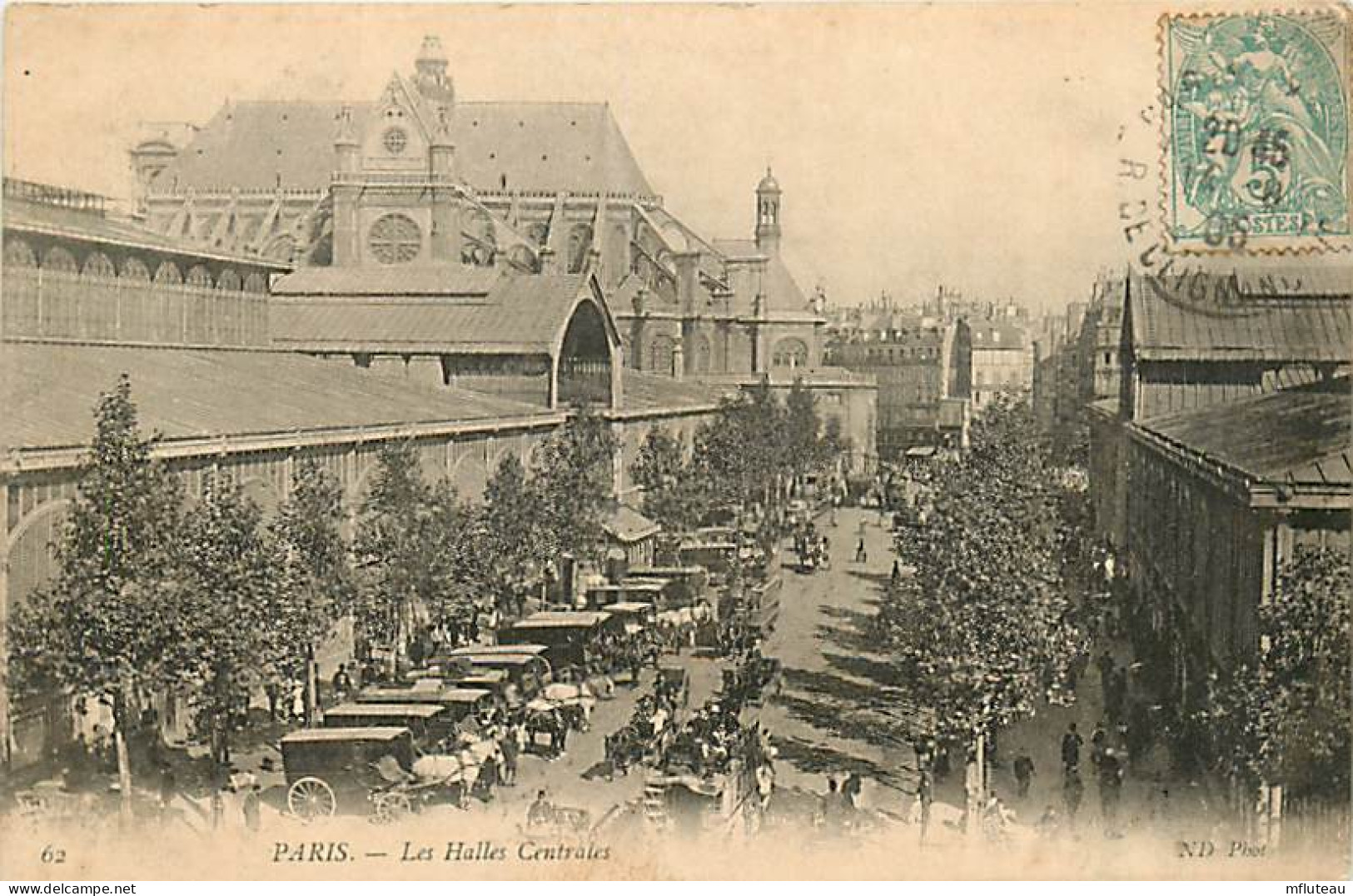 75* PARIS 1er   Halles Centrales     RL04 .0145 - District 01