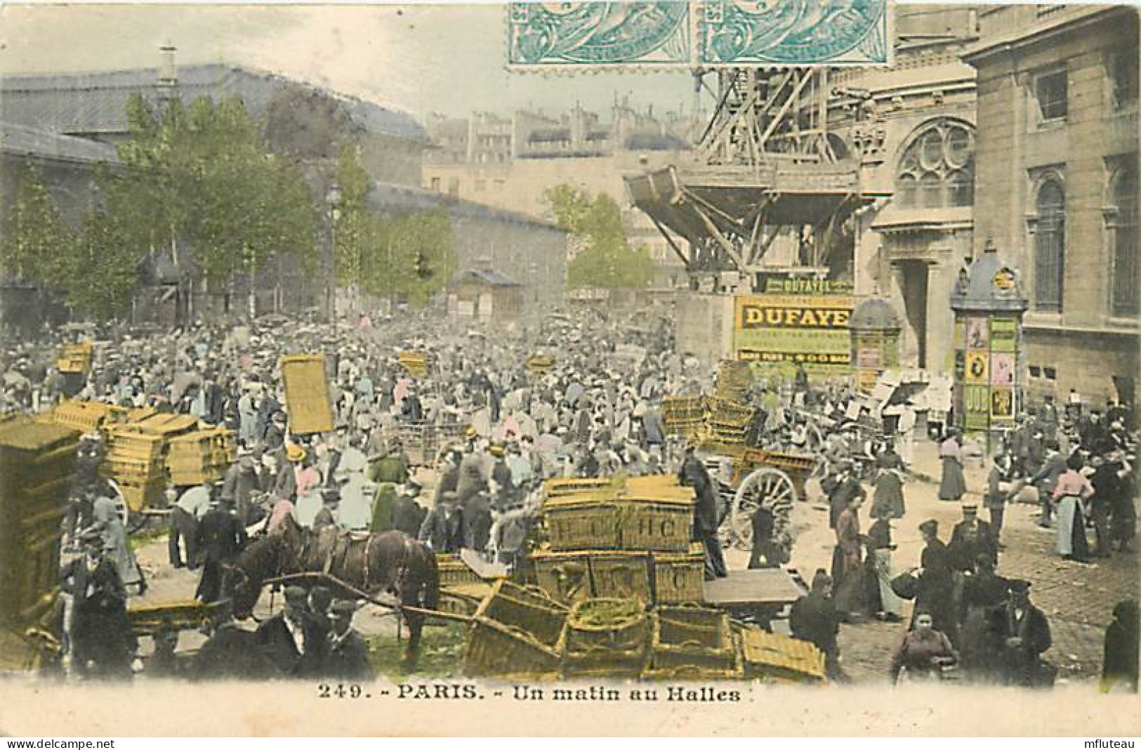 75* PARIS 1er  Un Matin Aux Halles   RL04 .0088 - Paris (01)