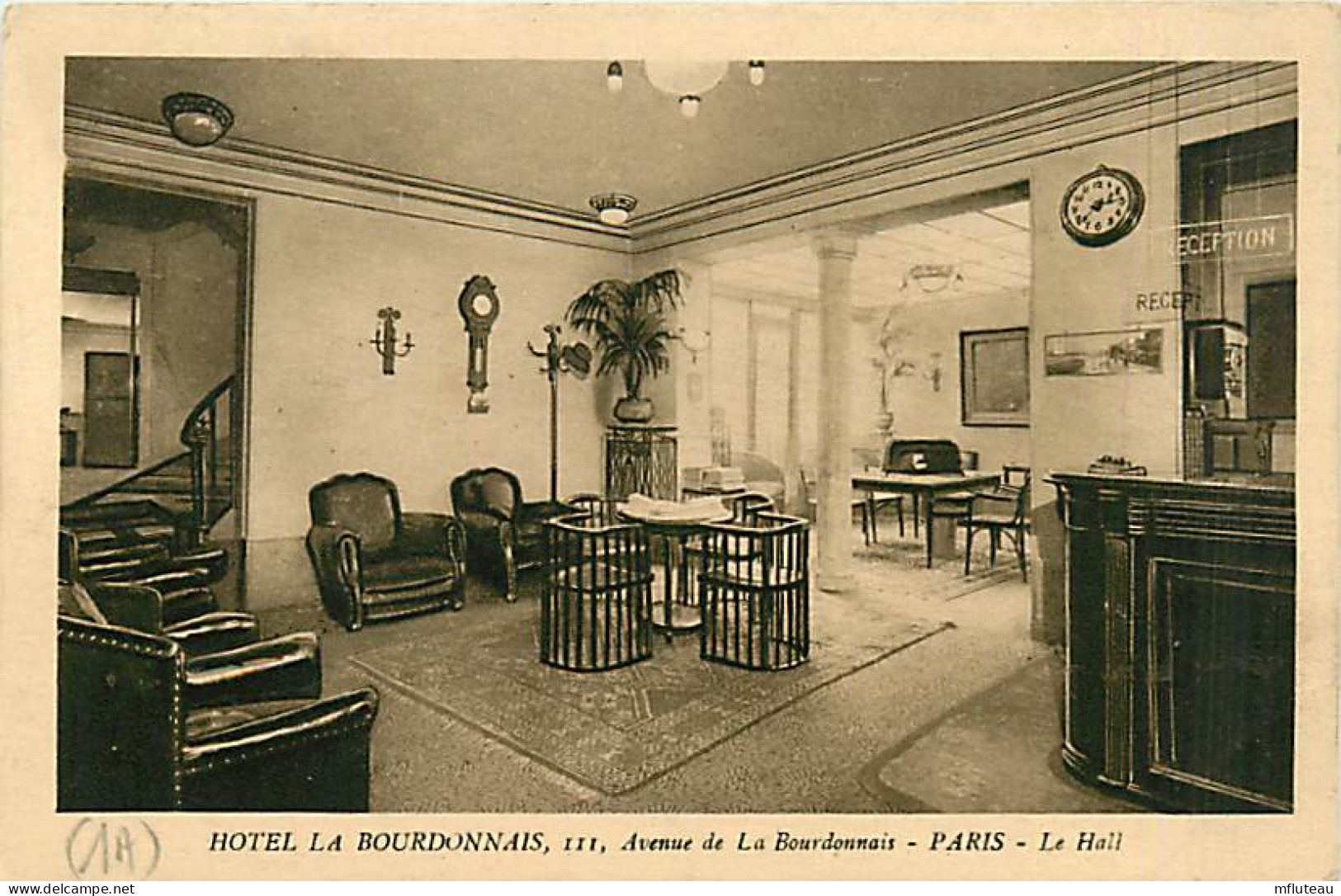 75* PARIS 1er  Hotel De La Bourdonnais  Le Hall    RL04 .0068 - Distrito: 01