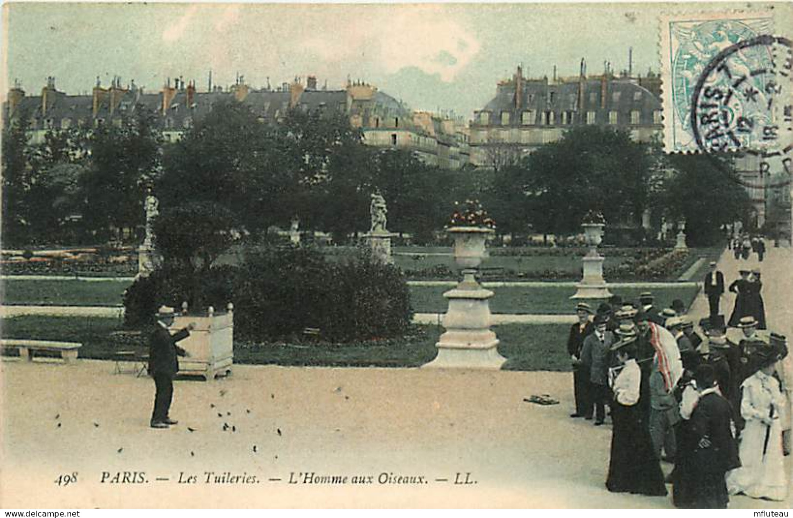 75* PARIS 1er    Tuileries  L Homme Aux Oiseaux   RL04 .0045 - Distrito: 01