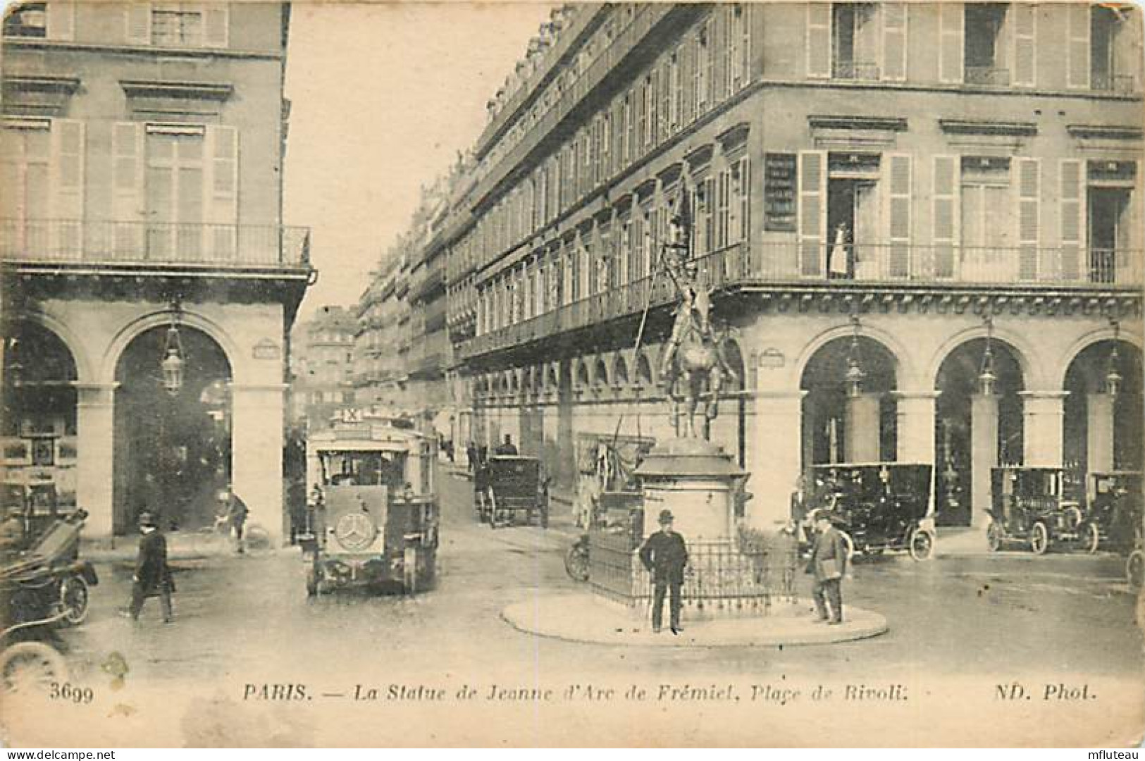 75* PARIS 1er   Place De Rivoli  Jeanne D Arc   RL04 .0039 - District 01