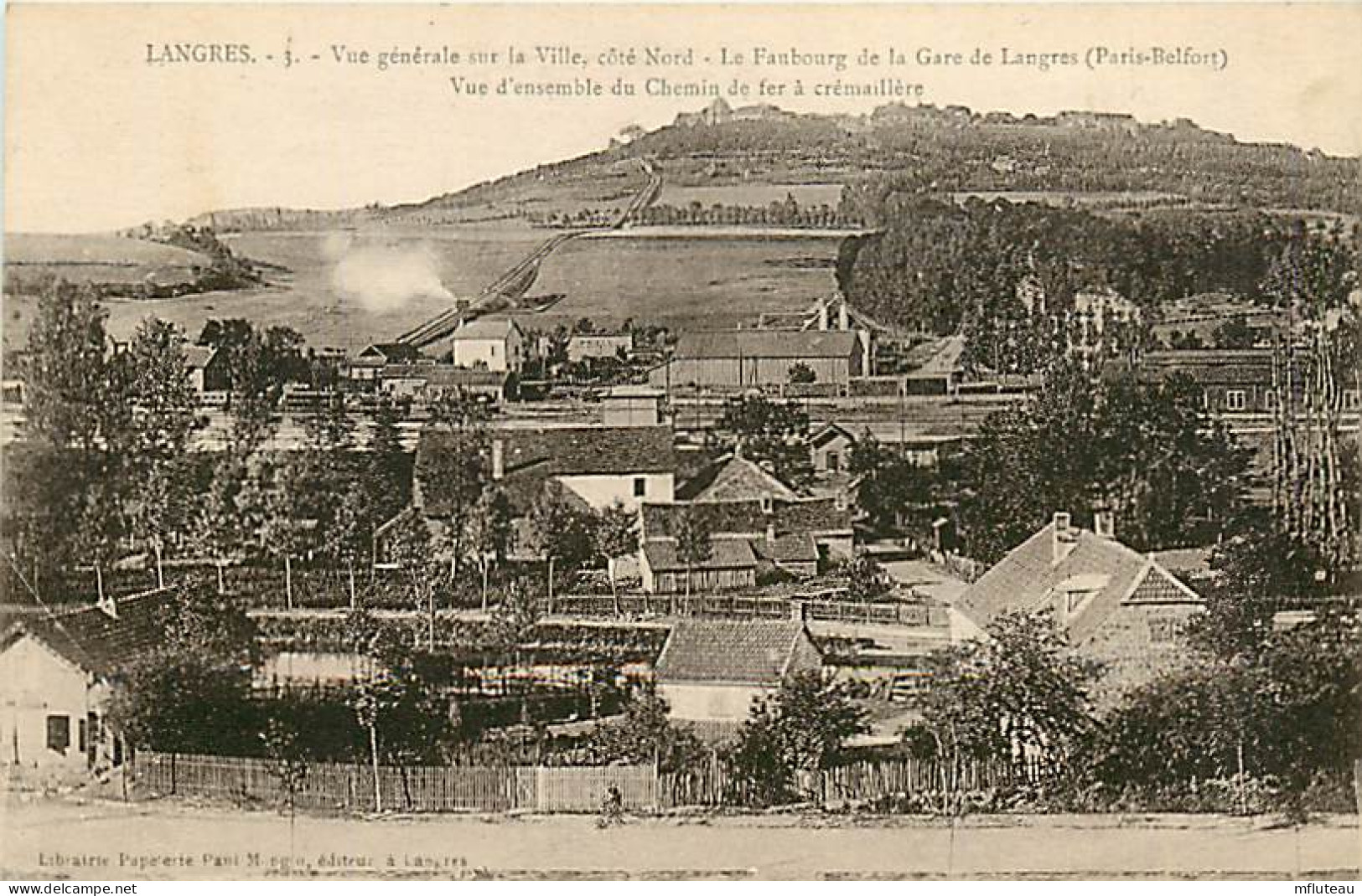 52* LANGRES Vue Generale    Cote Nord  RL03,1523 - Langres