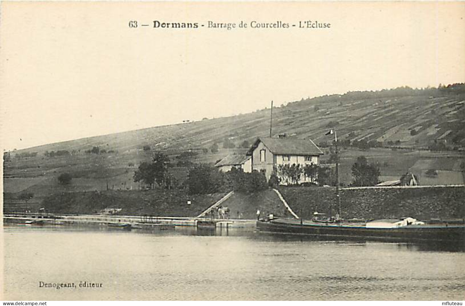51* DORMANS Barrage De Courcelles  Ecluse     RL03,1464 - Dormans