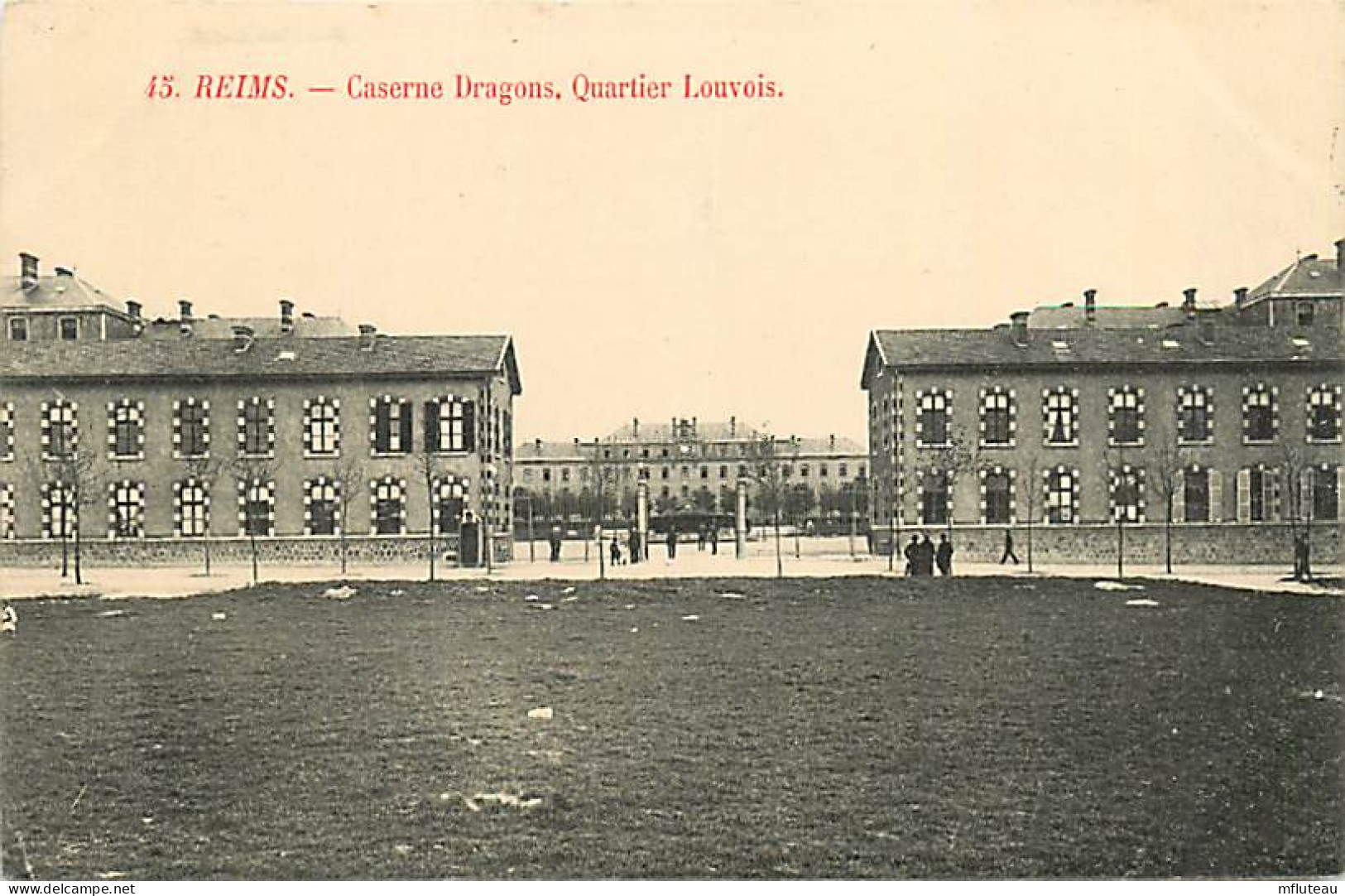 51* REIMS Quartier Louvois  Dragons   RL03,1456 - Barracks