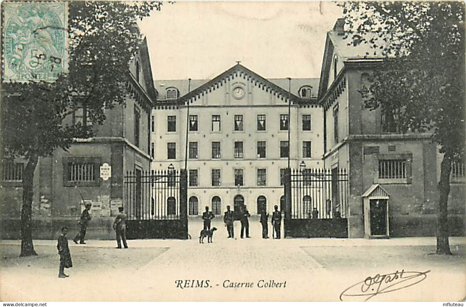 51* REIMS Caserne Colbert  RL03,1450 - Caserme