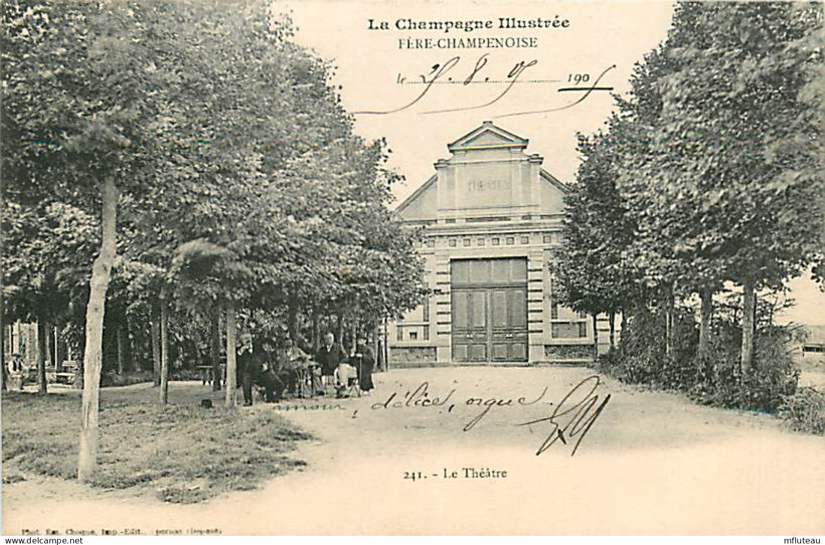51* FERE  CHAMPENOISE  La Theatre  RL03,1420 - Fère-Champenoise