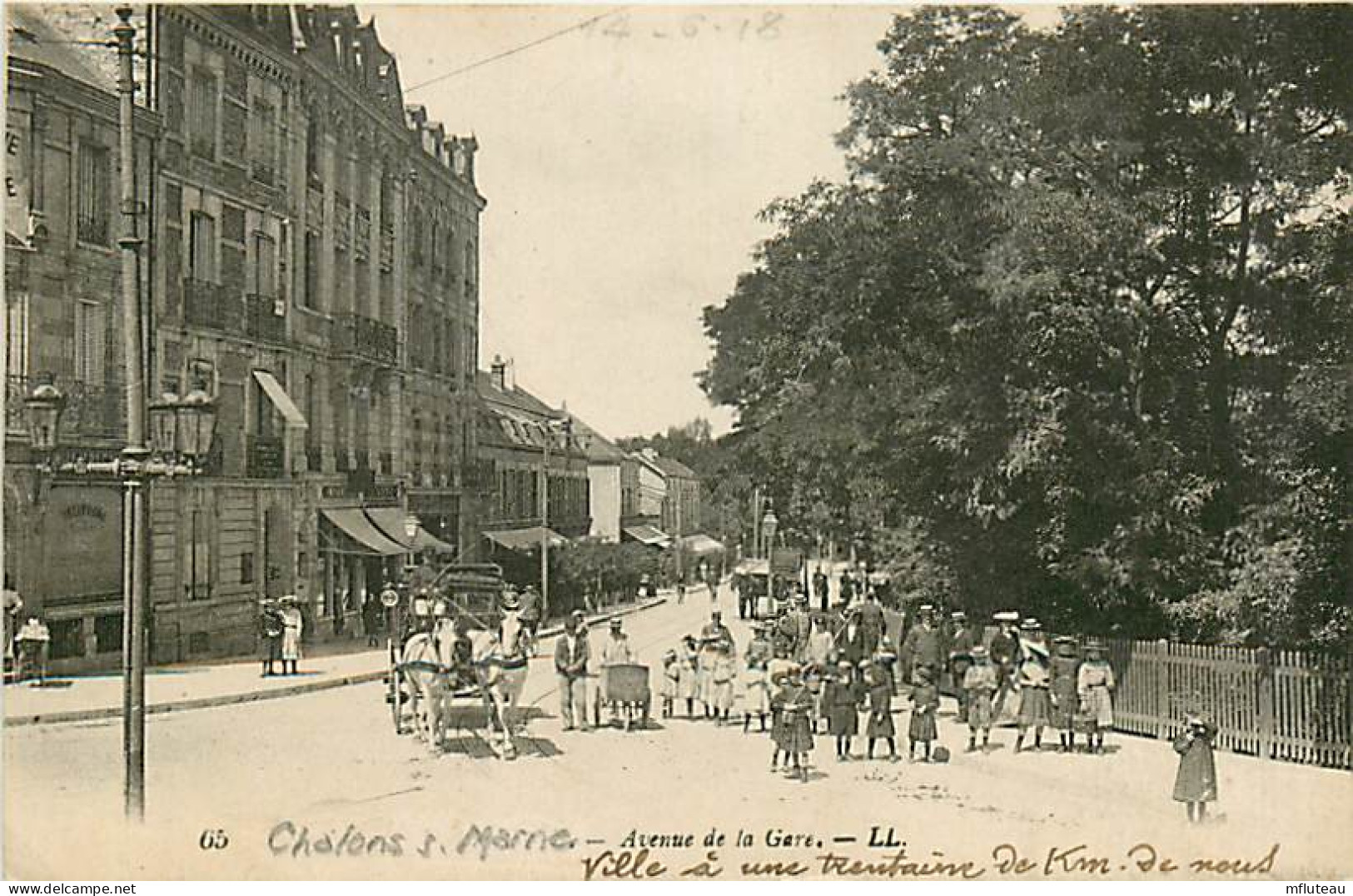 51* CHALONS SUR MARNE Av De La Gare  RL03,1417 - Châlons-sur-Marne