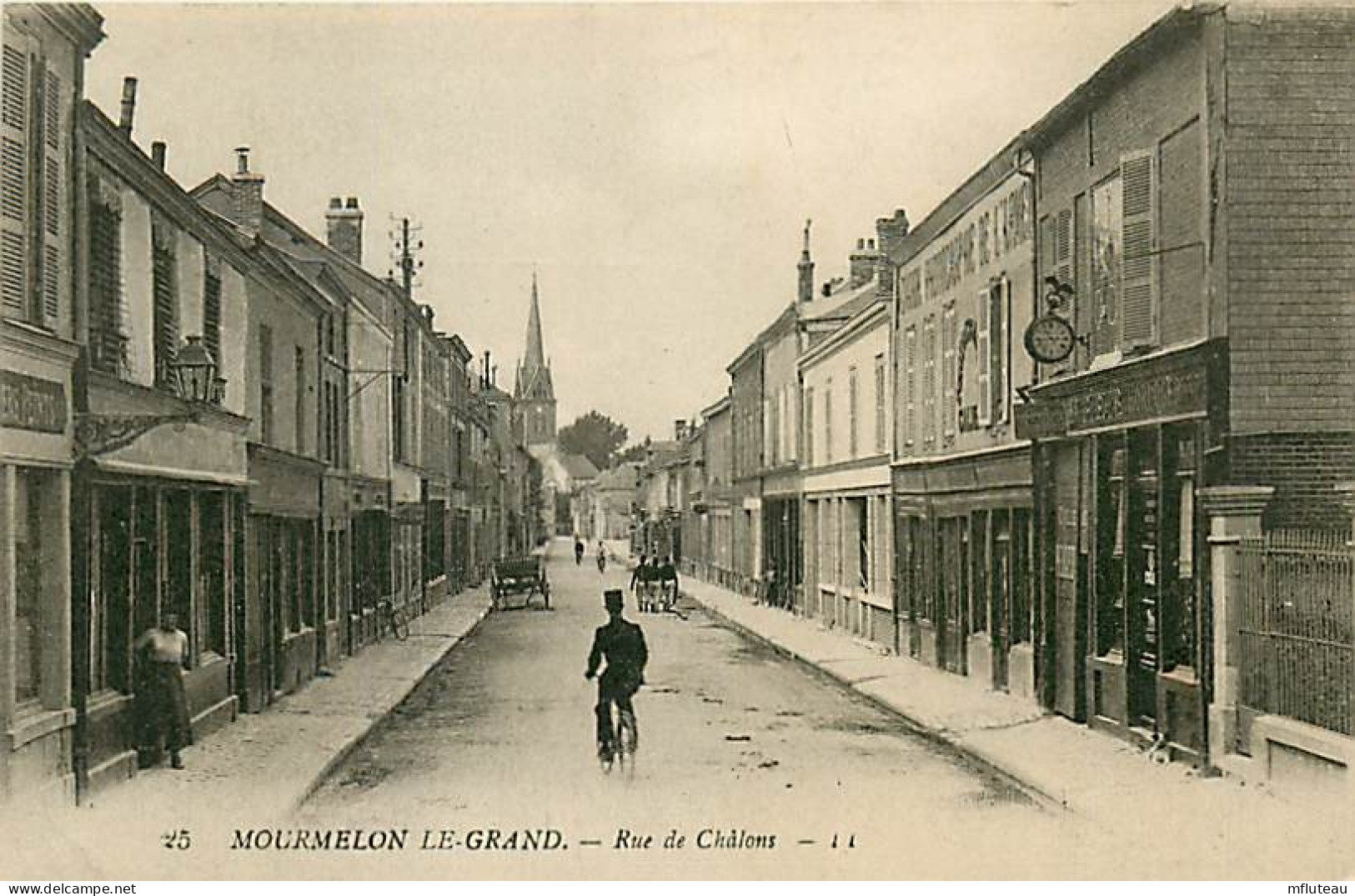 51* MOURMELON LE GRAND  Rue De Chalons    RL03,1418 - Camp De Châlons - Mourmelon