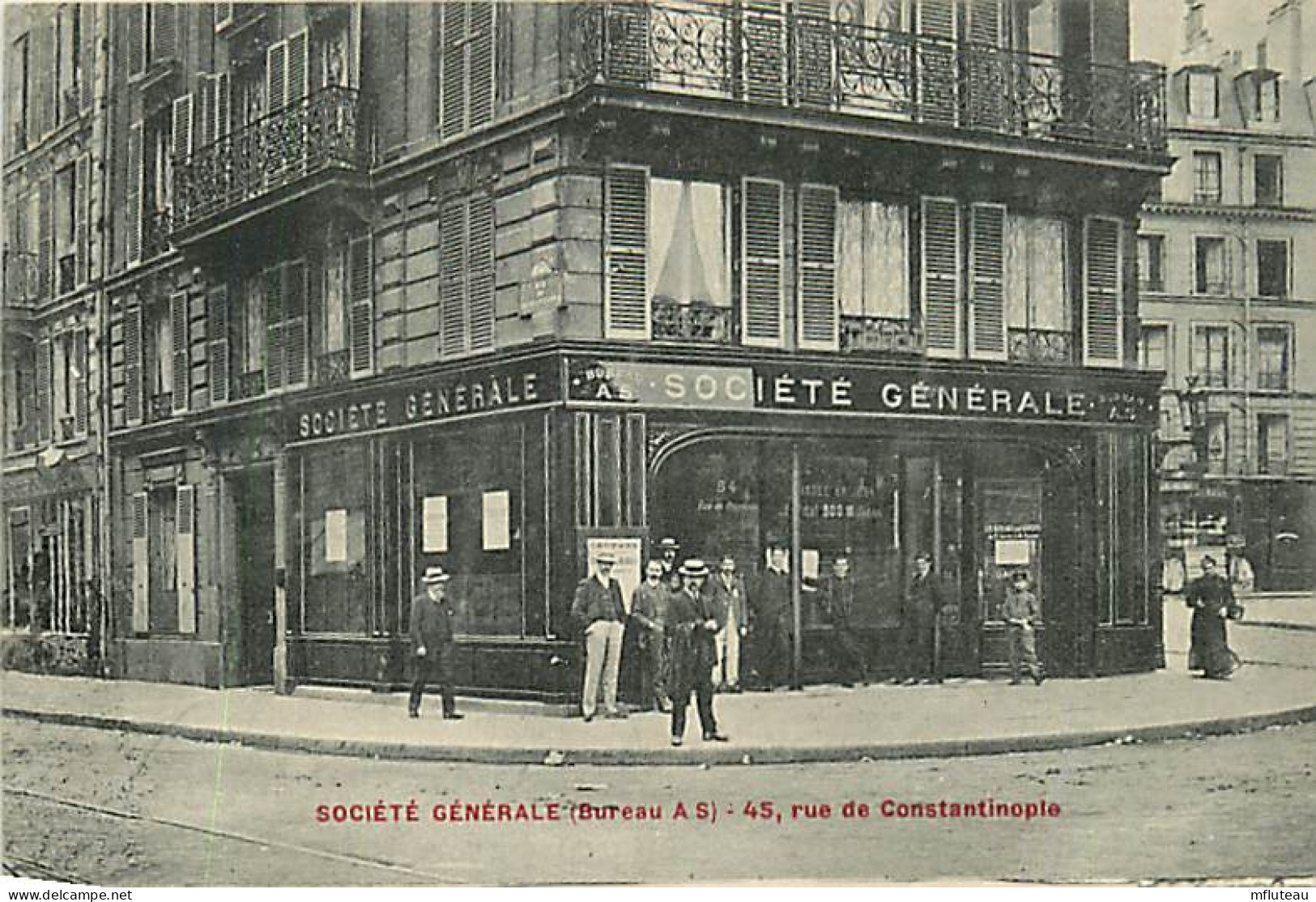 75* PARIS  8e   Rue De Constantinople  Societe Generale    RL04 .1028 - Distretto: 08