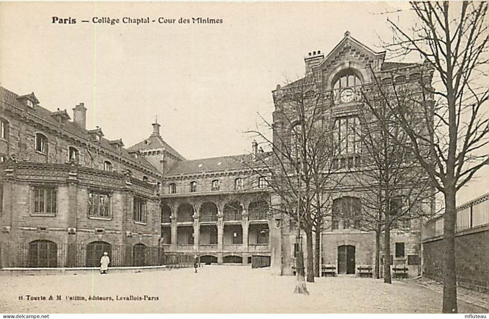 75* PARIS  8e   College Chaptal  Cour Des Minimes    RL04 .1043 - Paris (08)