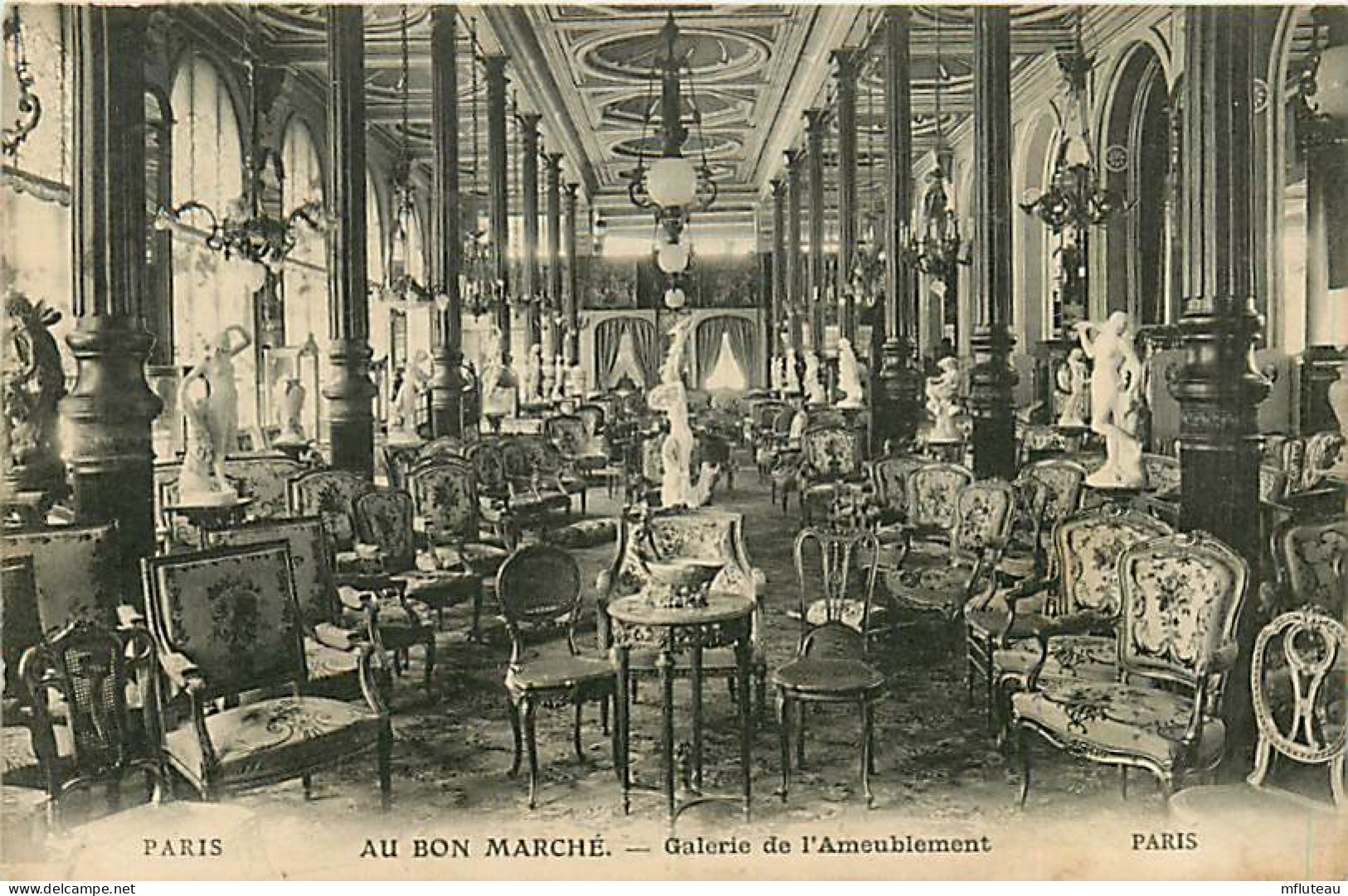 75* PARIS  7e  Au Bon Marche galerie Ameublement   RL04 .1017 - Distretto: 07