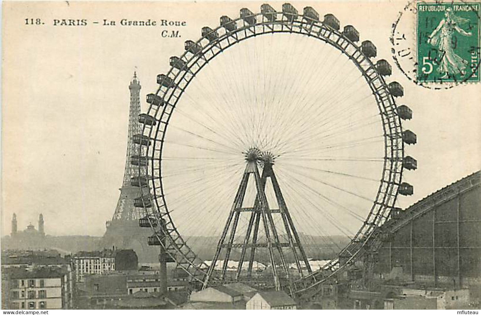 75* PARIS  7e    Grande Roue   RL04 .0970 - Arrondissement: 07