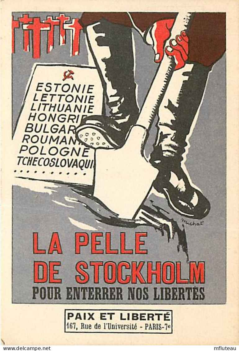 75* PARIS  7e   La Pelle De Stockholm  Pour Enterrer Nos Libertes   RL04 .0960 - Arrondissement: 07