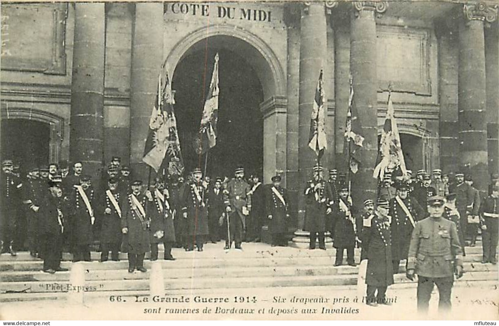 75* PARIS  7e   Drapeaux Pris A L Ennemi  WW1   RL04 .0935 - Guerre 1914-18