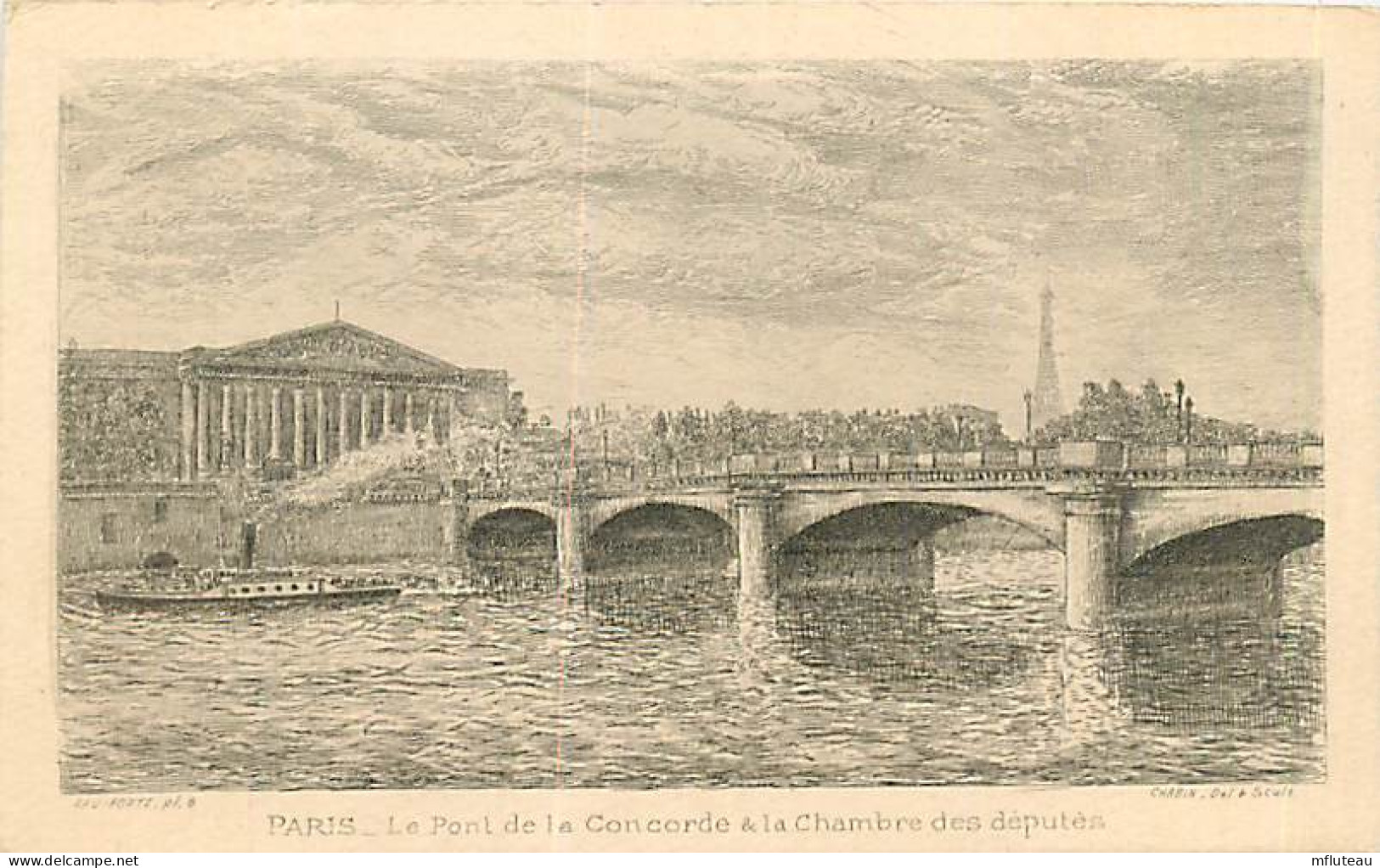 75* PARIS  7e   Pont De La Concorde   RL04 .0936 - Arrondissement: 07