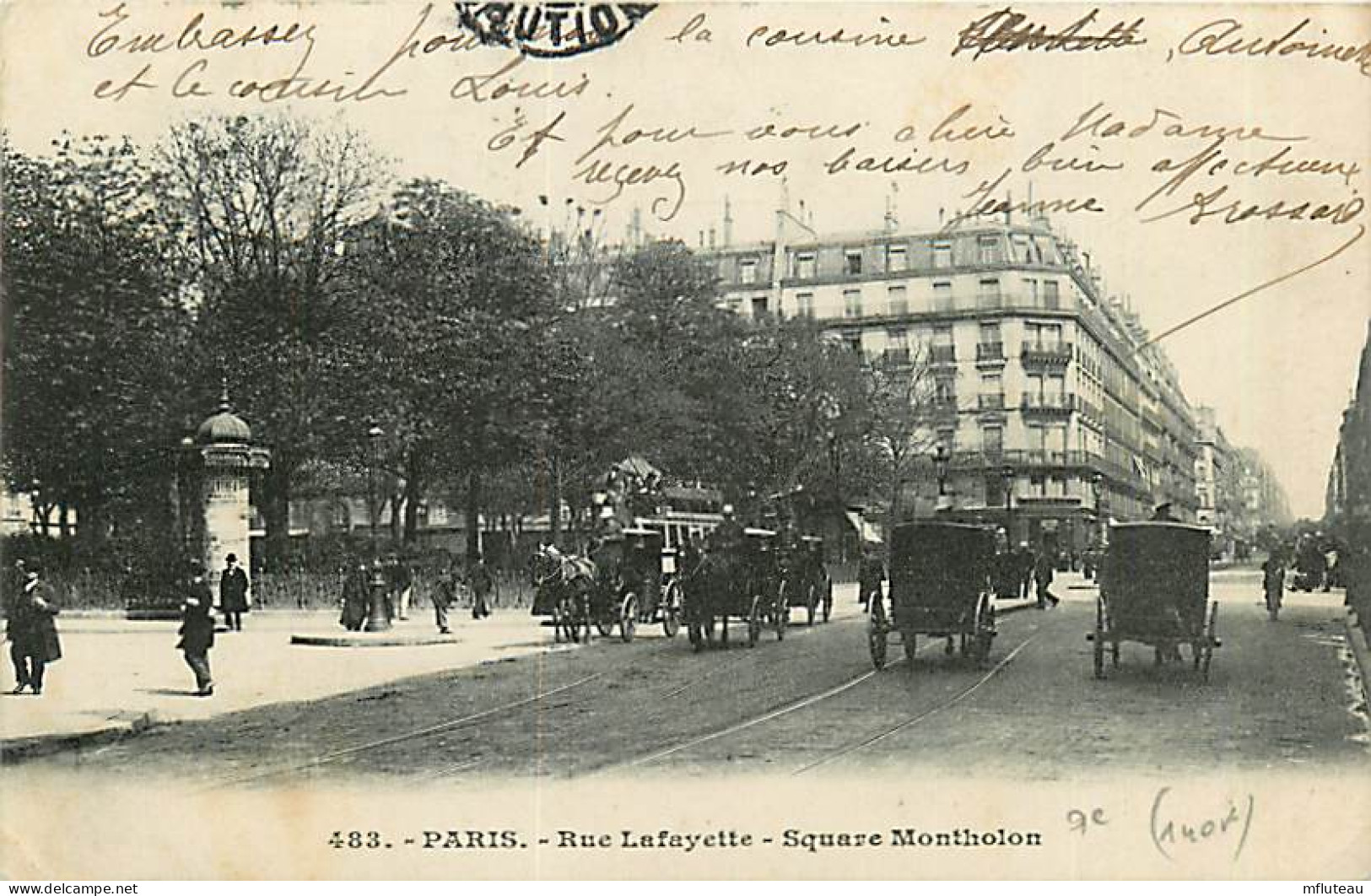 75* PARIS  7e   Rue Lafayette    RL04 .0905 - District 07