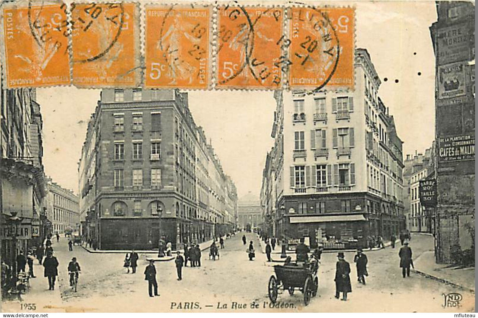 75* PARIS  6e  Rue De L Odeon    RL04 .0871 - Arrondissement: 06