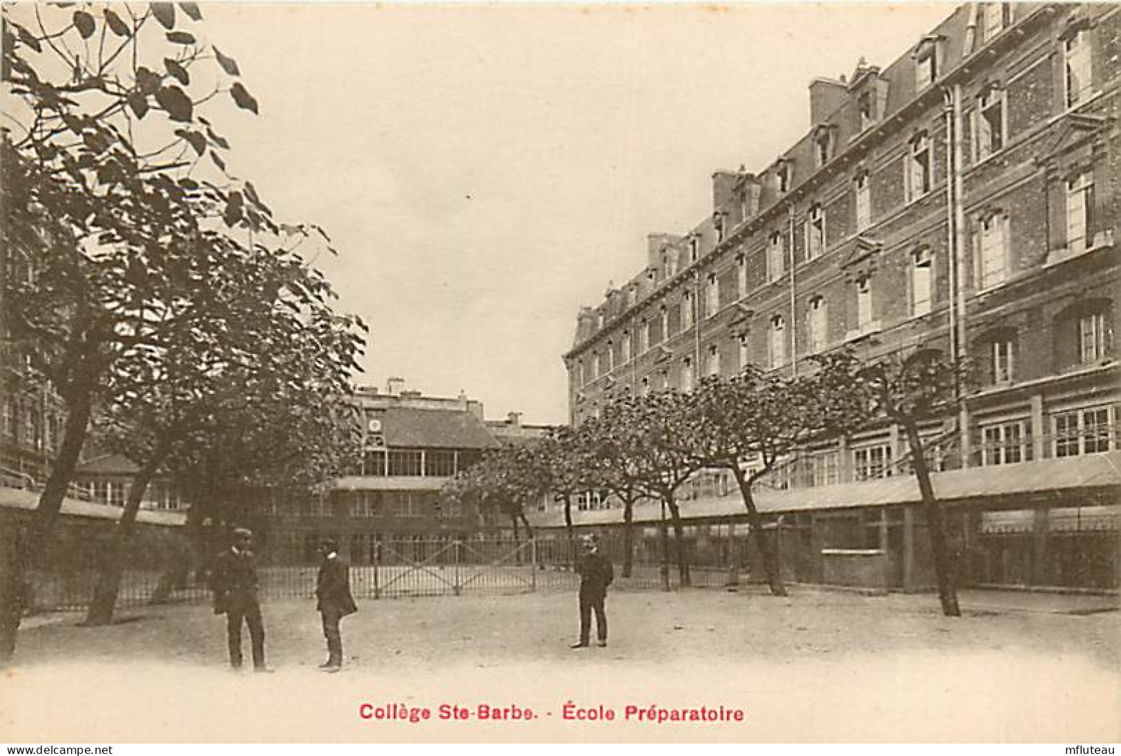 75* PARIS  5e   College Ste Barbe  -ecole Preparatoire    RL04 .0762 - Paris (05)