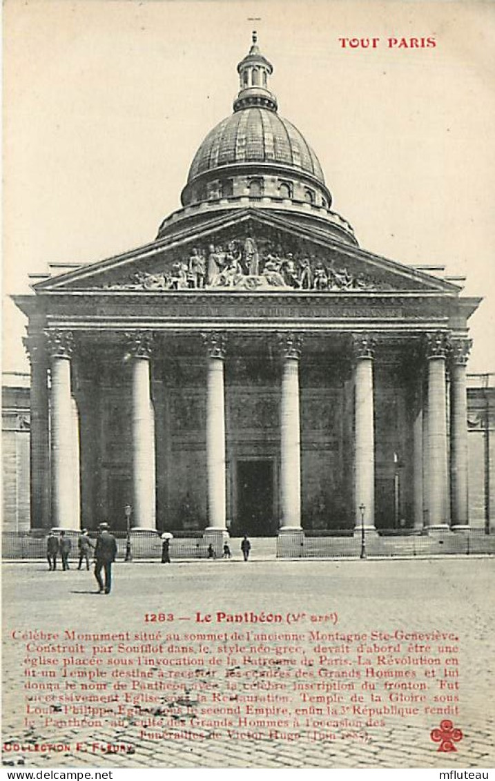 75* PARIS  5e   Le Pantheon    RL04 .0693 - District 05