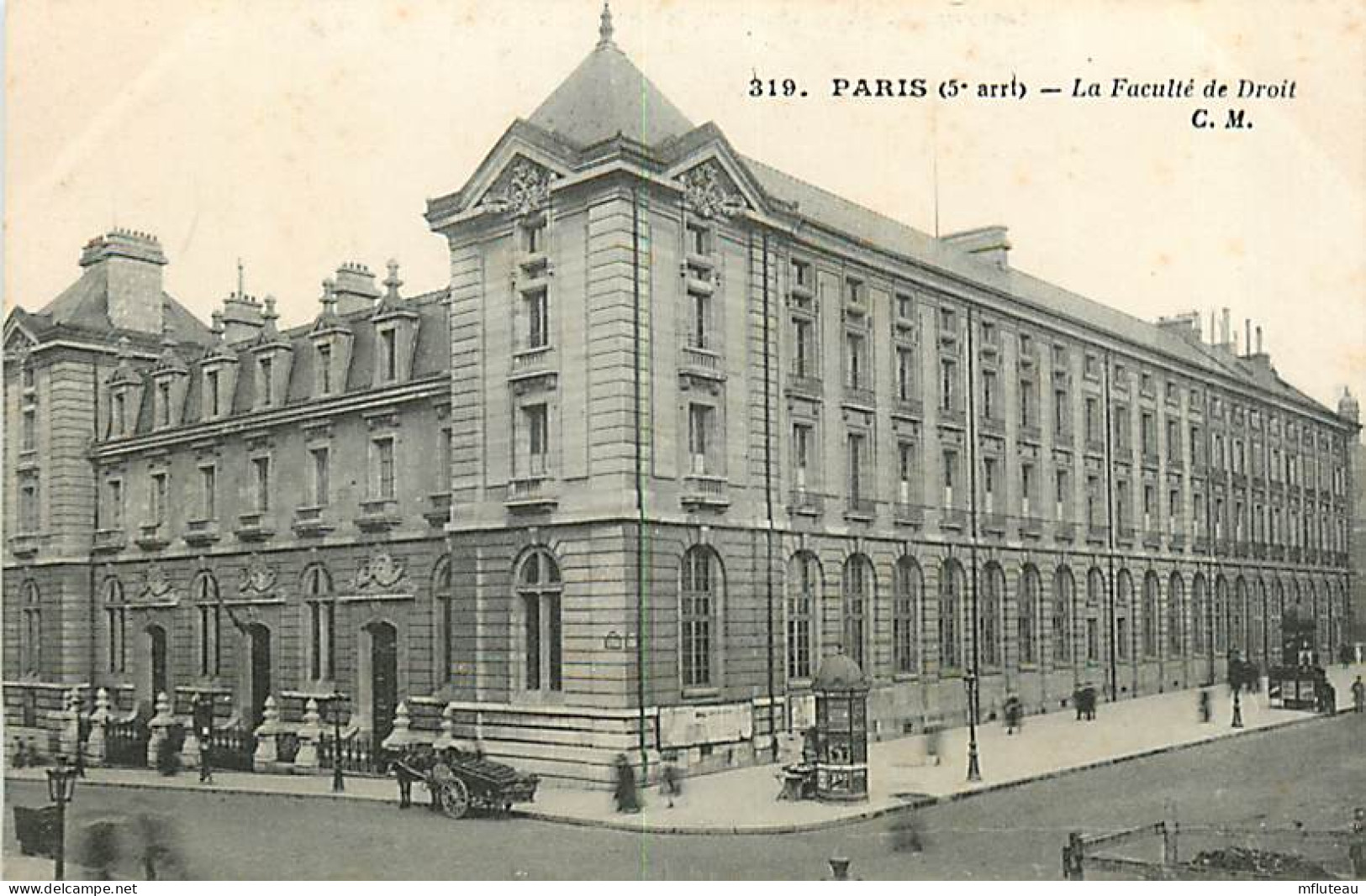 75* PARIS  5e  Faculte De Droit     RL04 .0627 - Distrito: 05