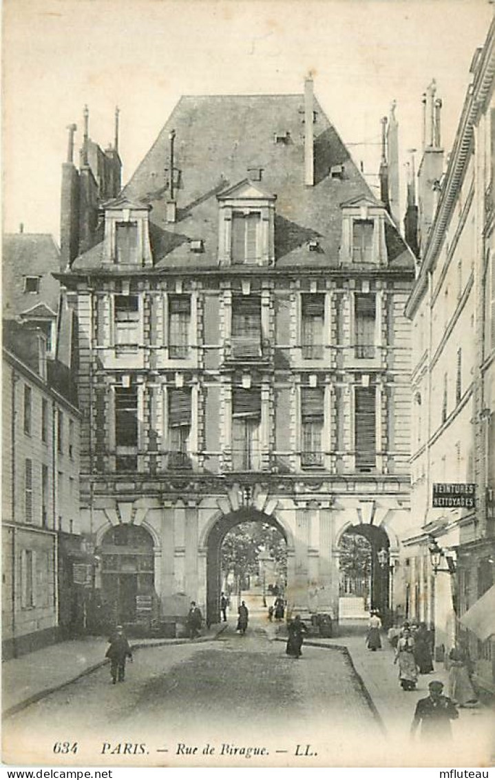 75* PARIS 4e   Rue De Birague    RL04 .0602 - Arrondissement: 04