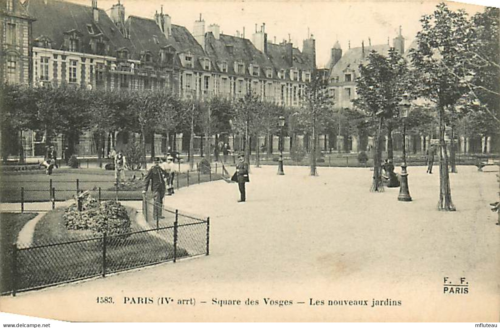 75* PARIS 4e  Square Des Vosges      RL04 .0593 - Distrito: 04