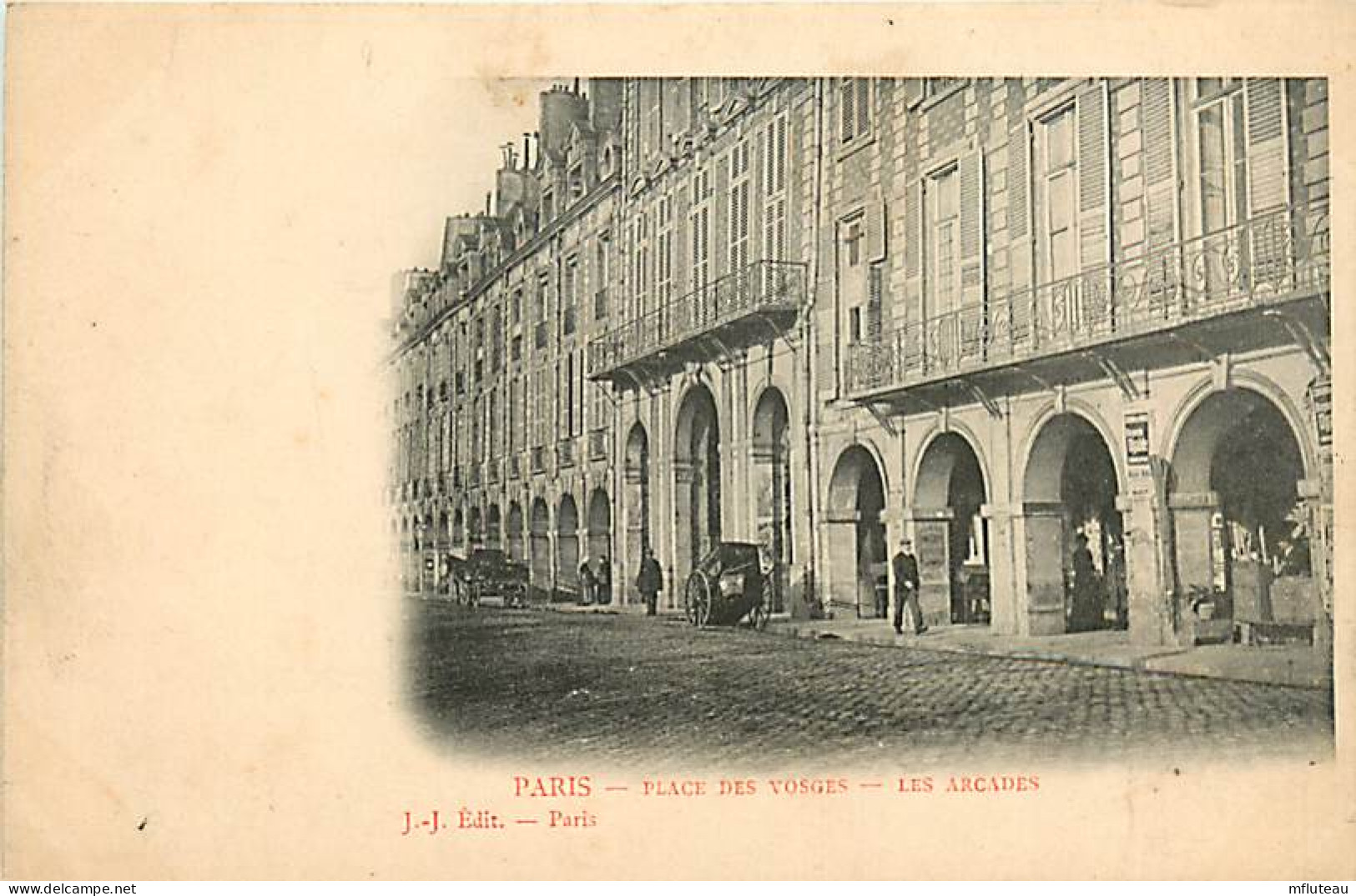 75* PARIS 4e   Place Des Vosges -arcades    RL04 .0598 - District 04