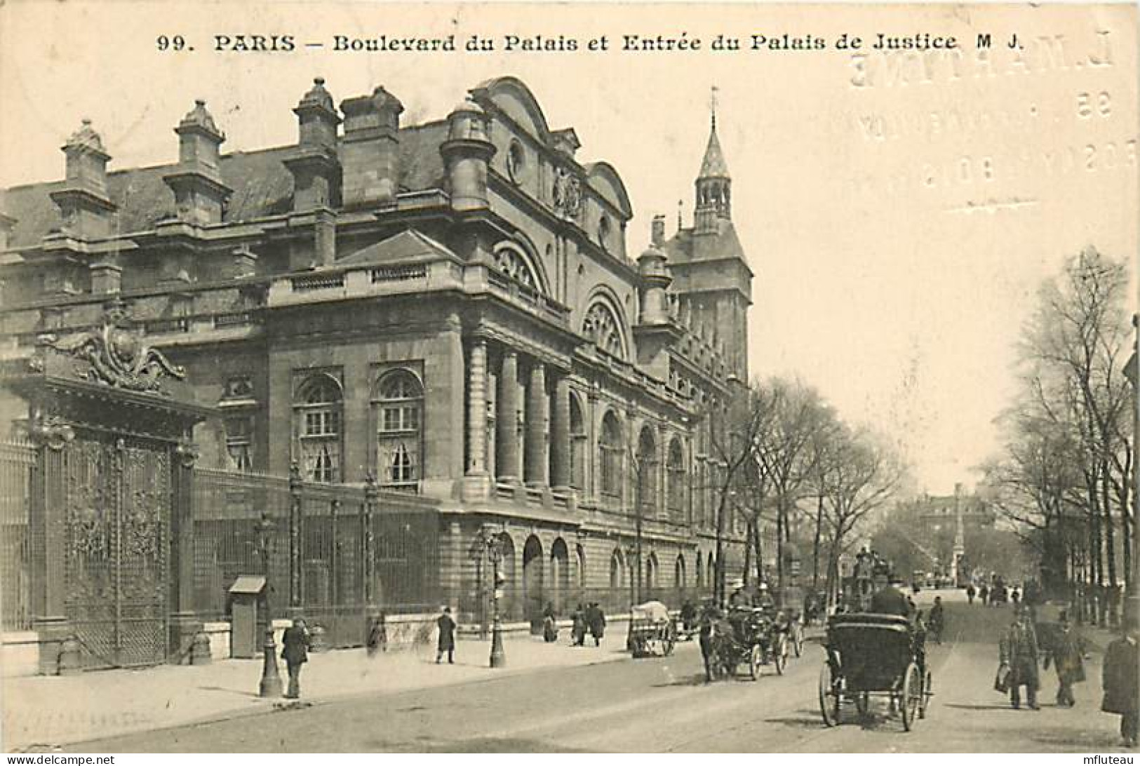 75* PARIS 4e   Bd Du Palais  Entree    RL04 .0541 - Paris (04)