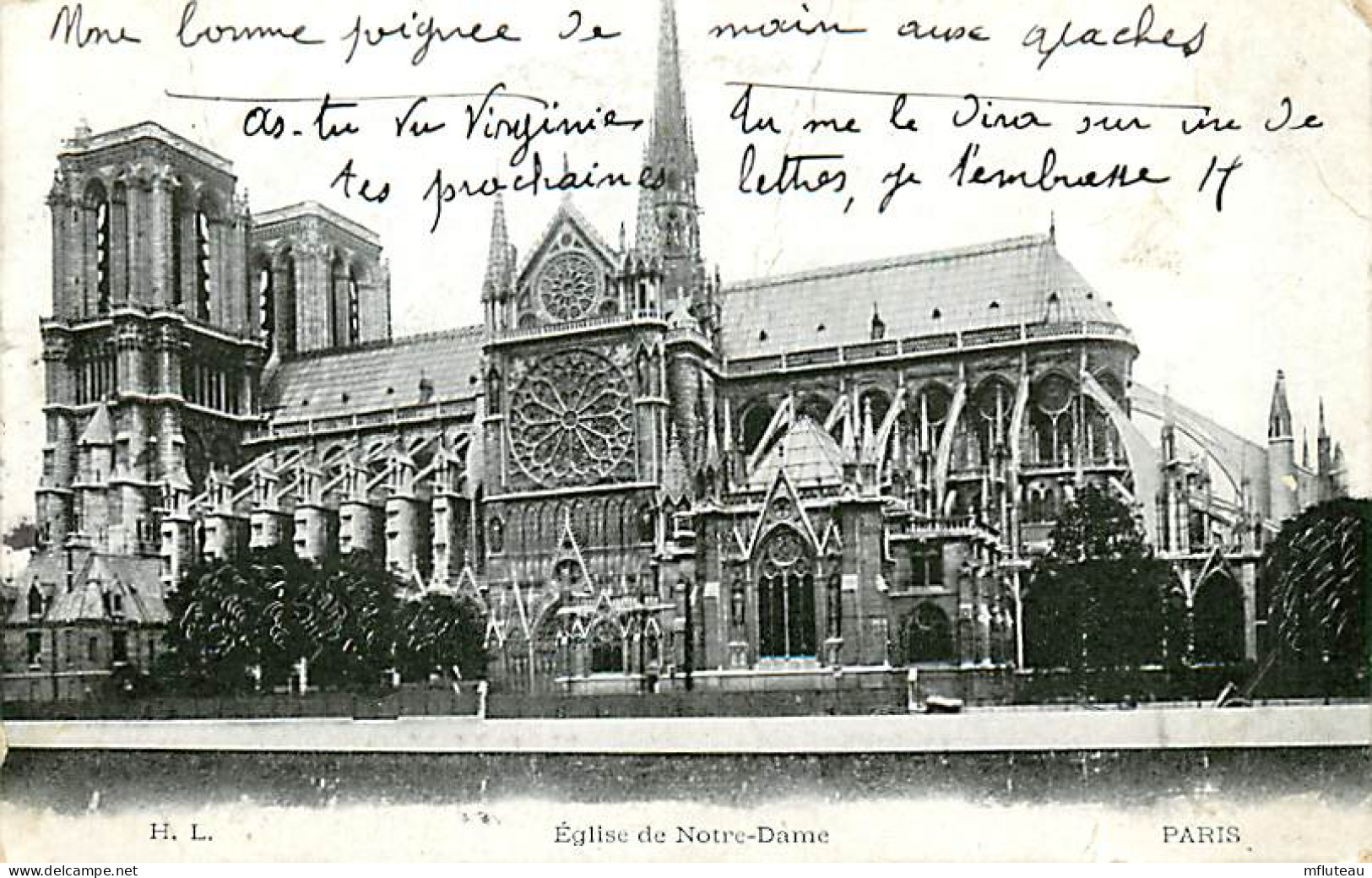 75* PARIS 4e   Notre Dame    RL04 .0486 - Distrito: 04