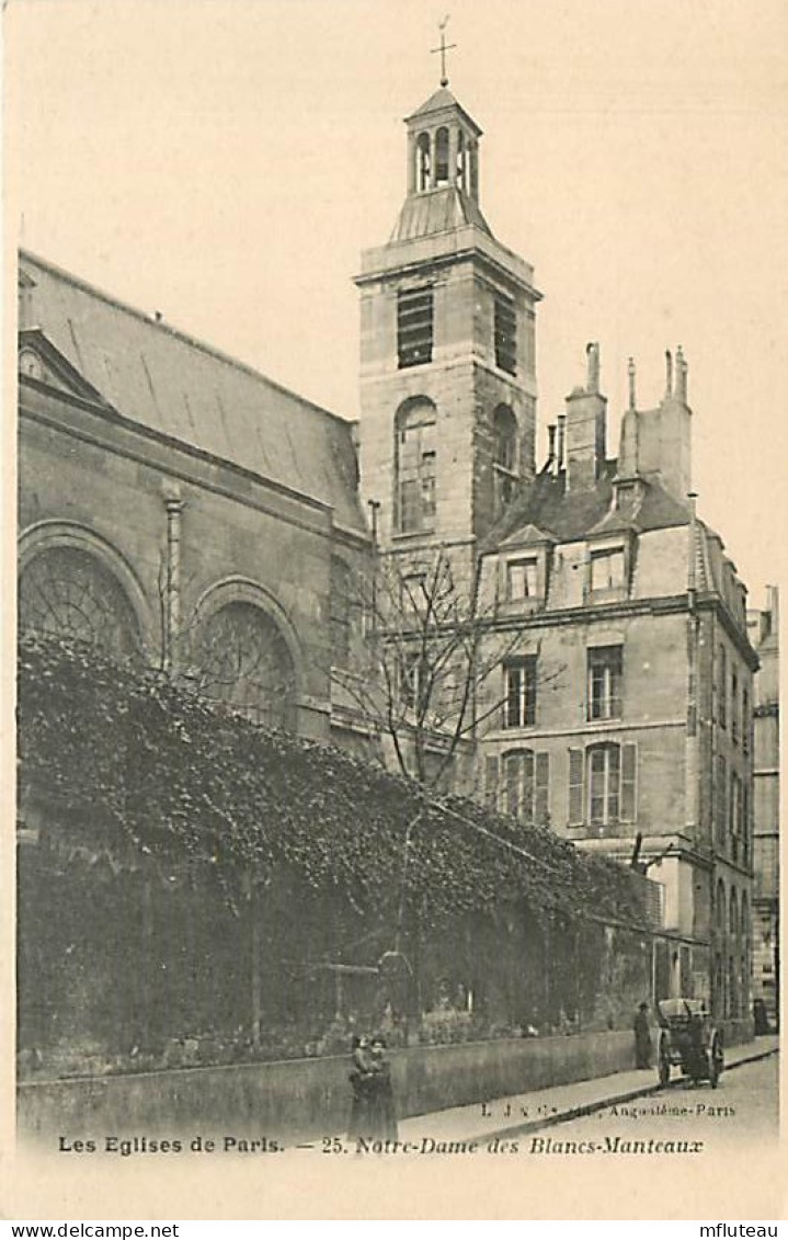 75* PARIS 4e   Eglise Notre Dame Des Blancs Manteaux    RL04 .0475 - Paris (04)