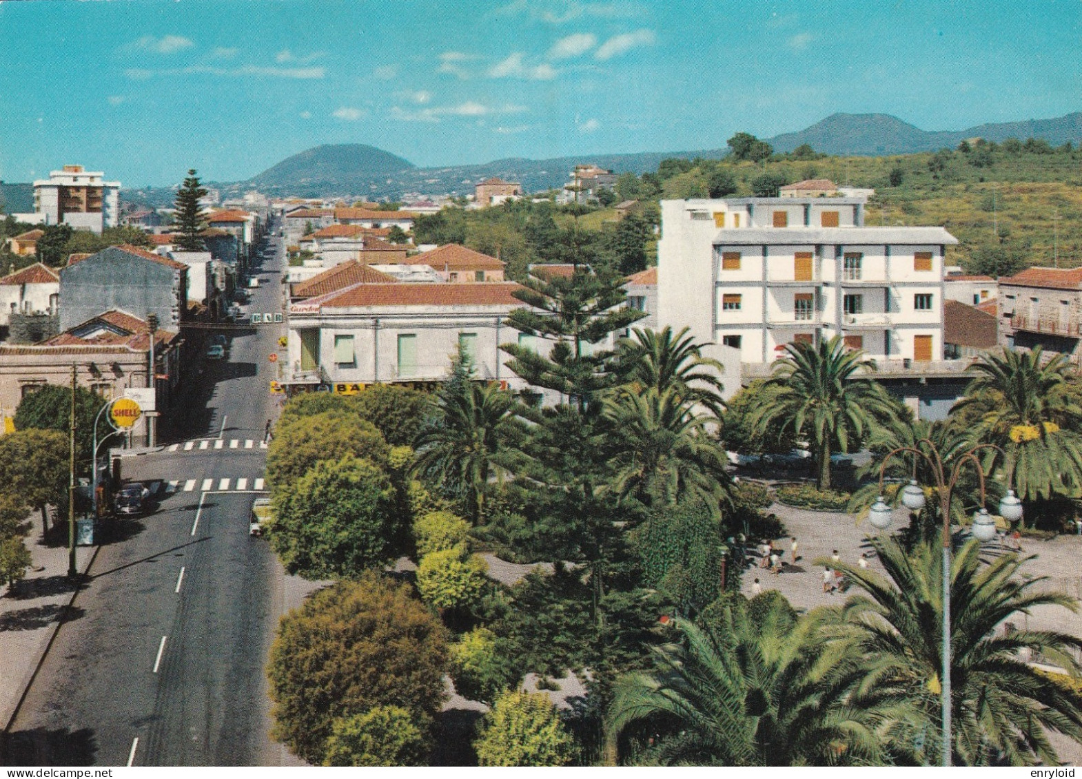 Trecastagni Villa Comunale E Strada Per L'Etna - Autres & Non Classés