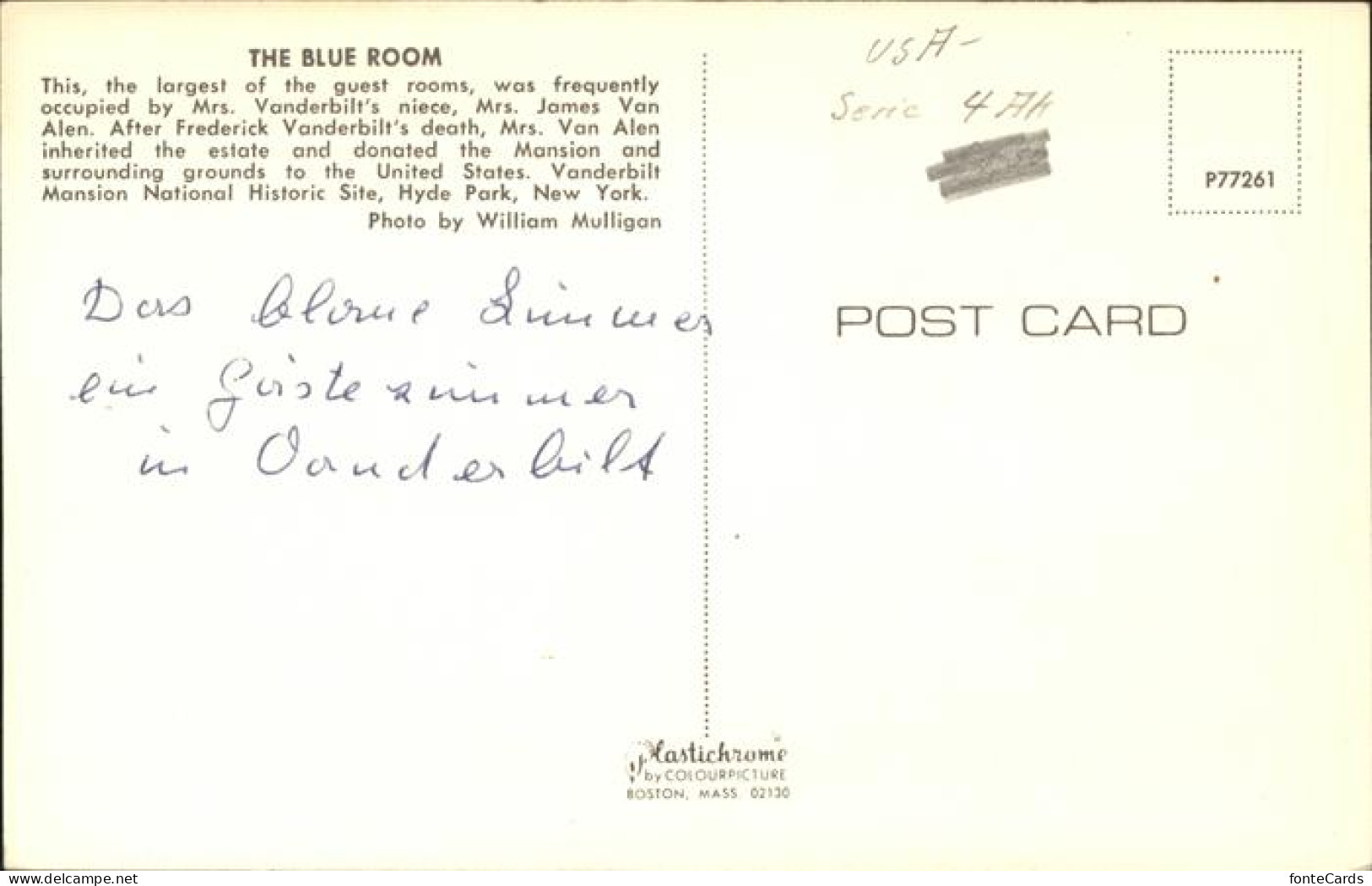 11491547 New_York_City The Blue Room Guest Room Vanderbilt Mansion National Hist - Other & Unclassified