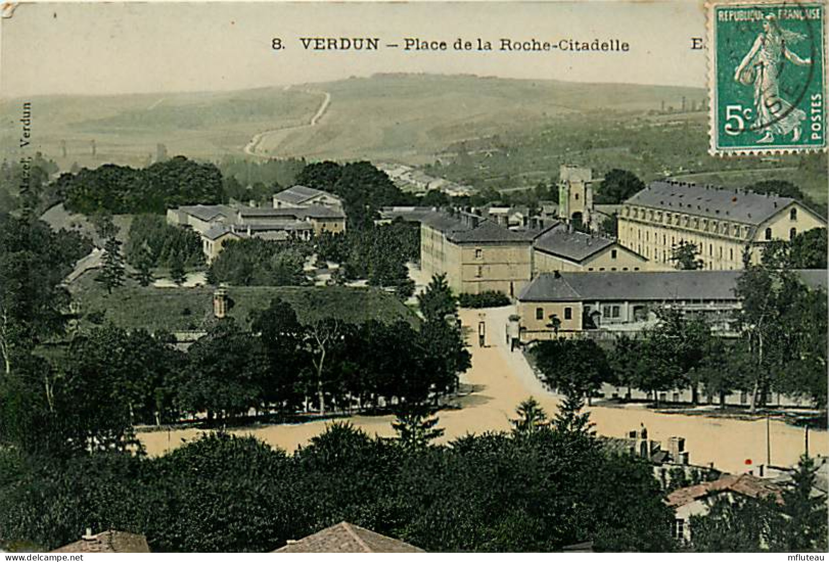 55* VERDUN  Place De La Roche Citdelle      RL05.0203 - Verdun