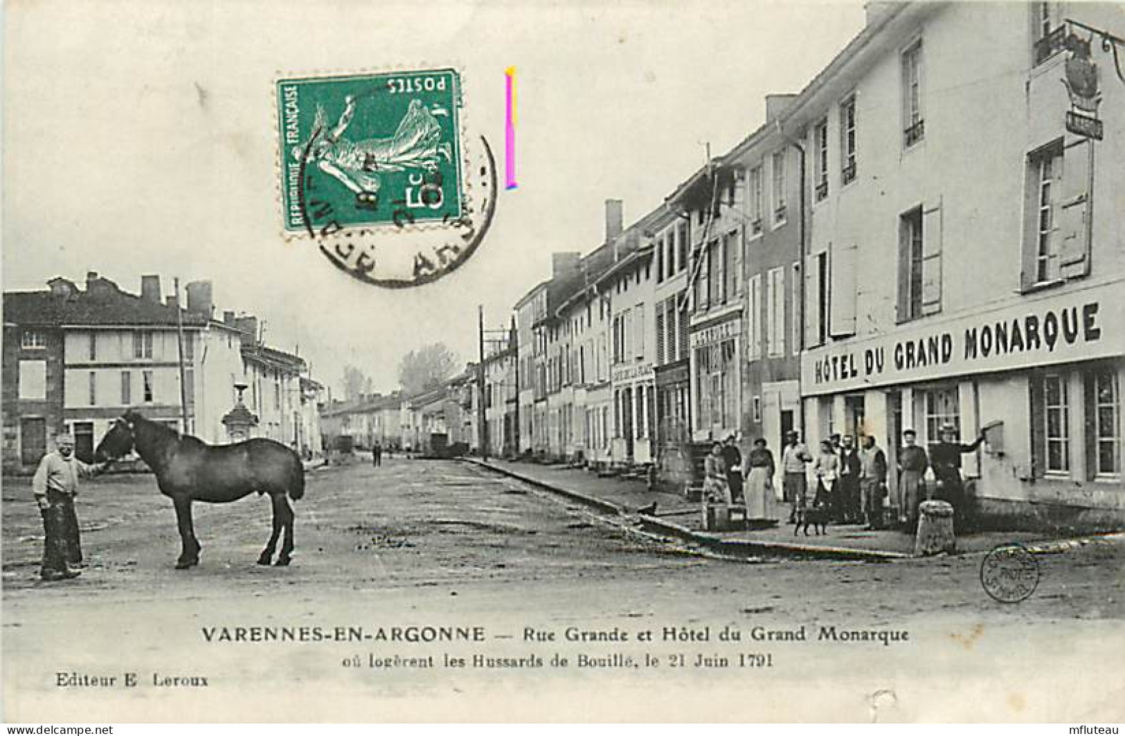 55* VARRENNES EN ARGONNE Hotel Grand Monarque         RL05.0191 - Andere & Zonder Classificatie